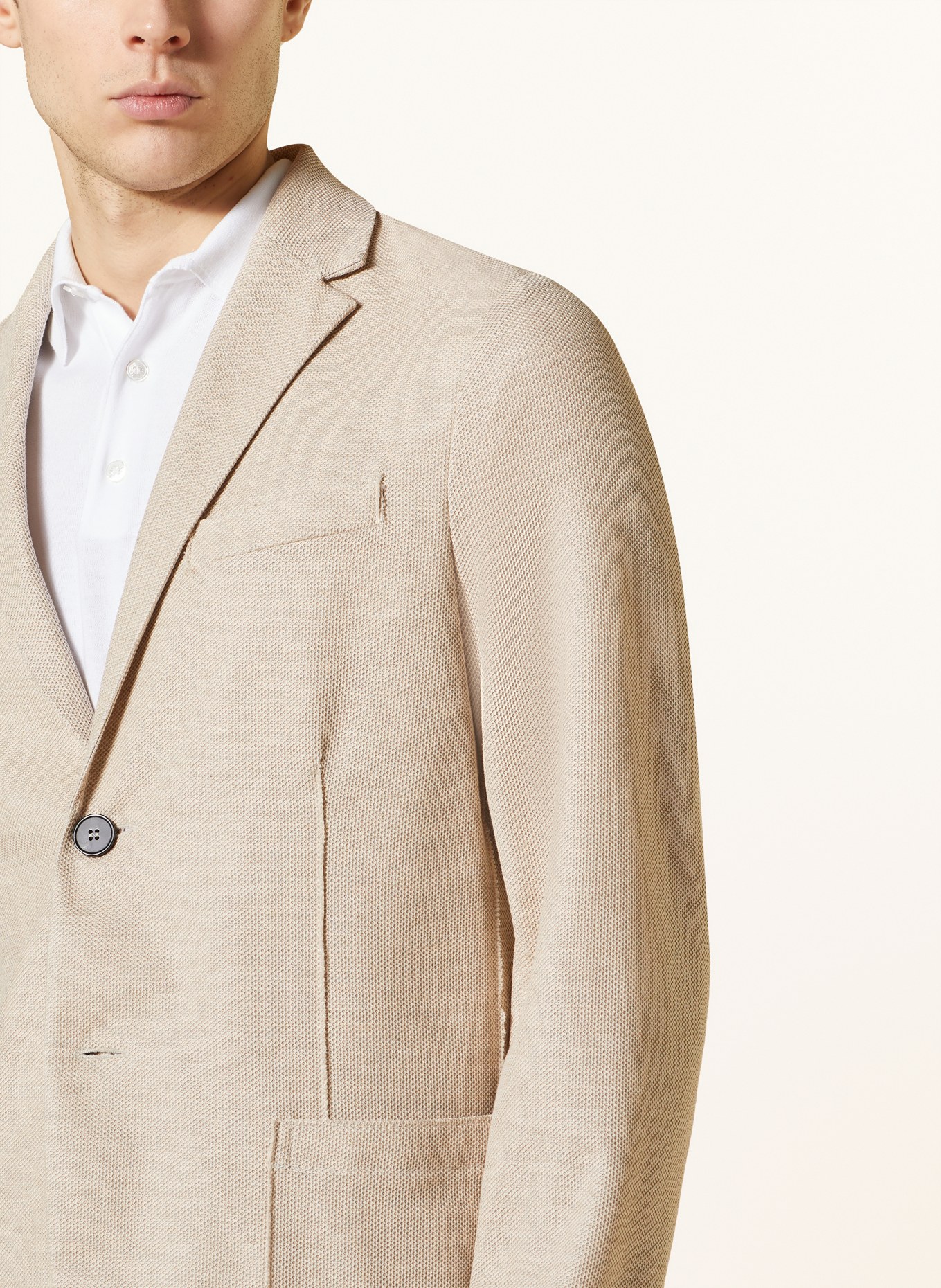 HARRIS WHARF LONDON Tailored jacket slim fit, Color: CREAM (Image 5)