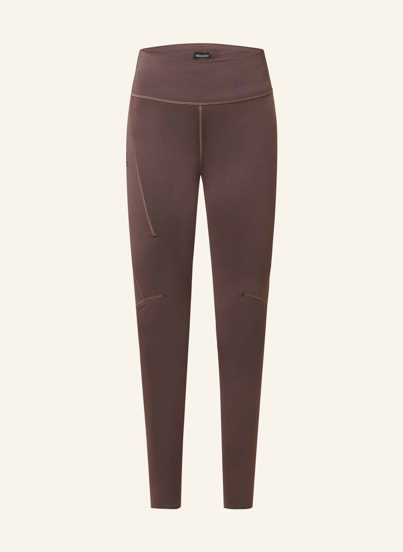 On Running tights PERFORMANCE WINTER, Color: BROWN (Image 1)