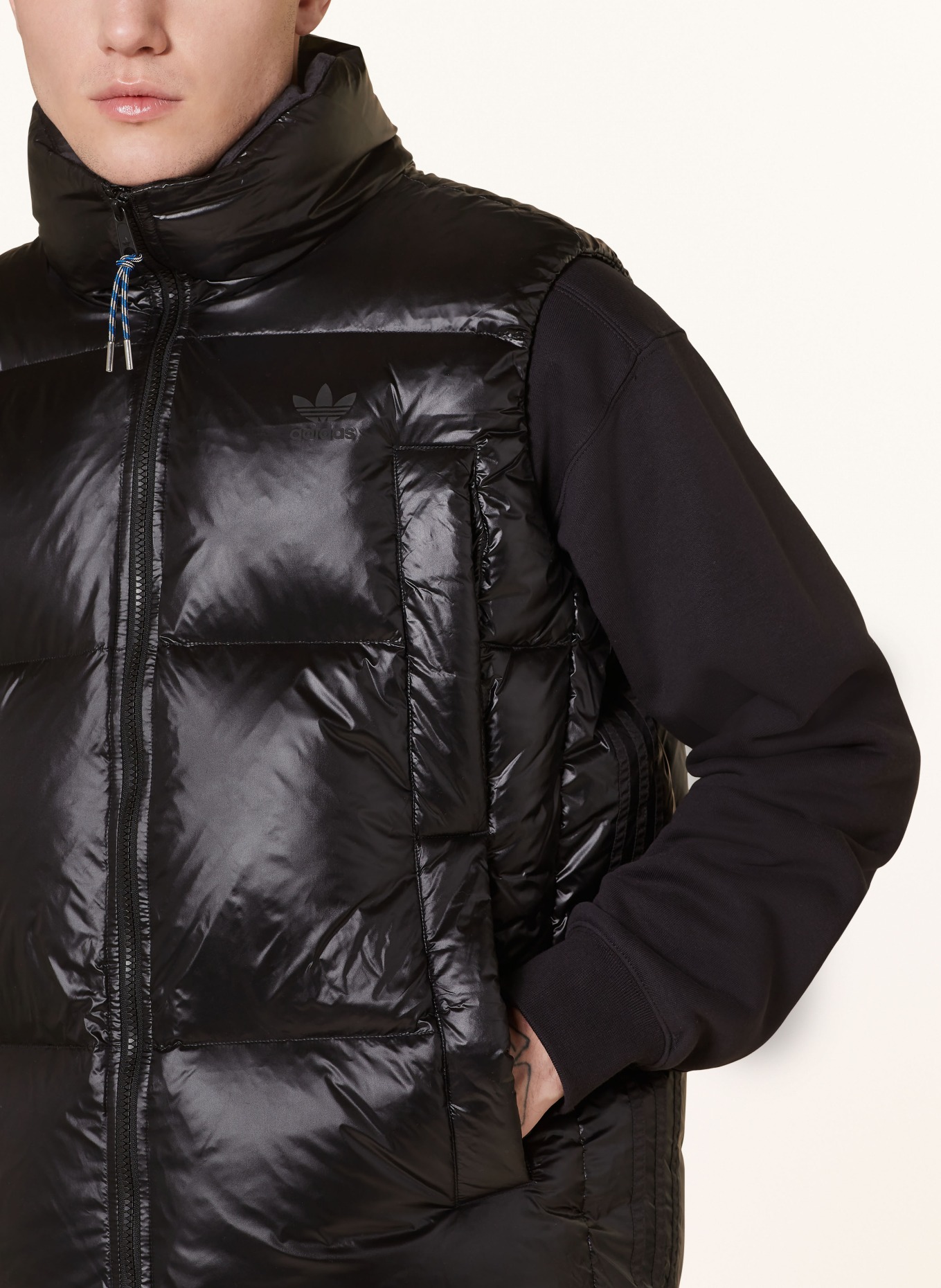 adidas Originals Down vest, Color: BLACK (Image 4)