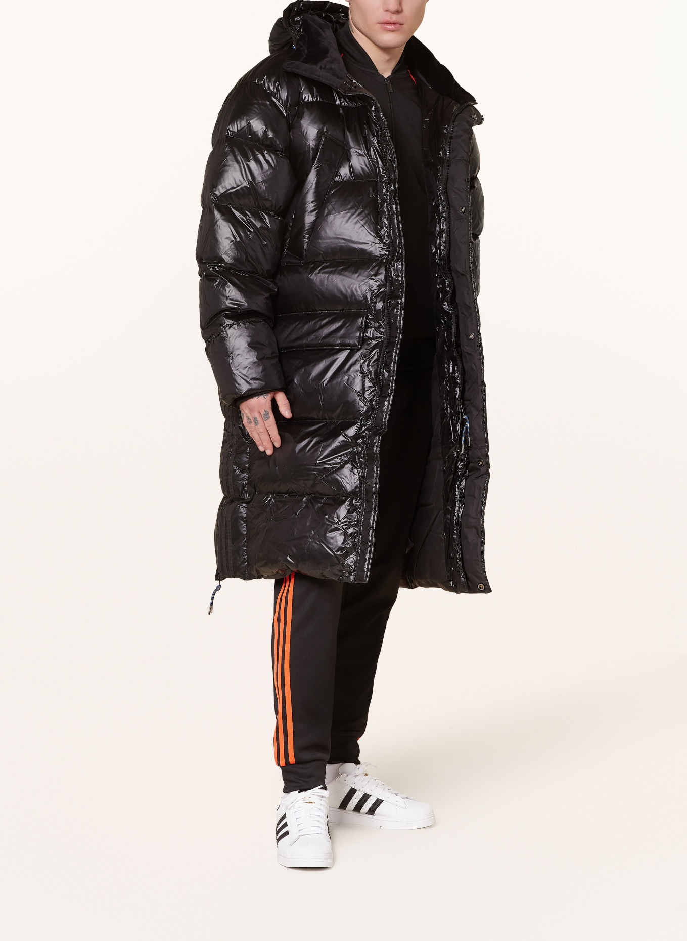 adidas Originals Down coat, Color: BLACK (Image 2)