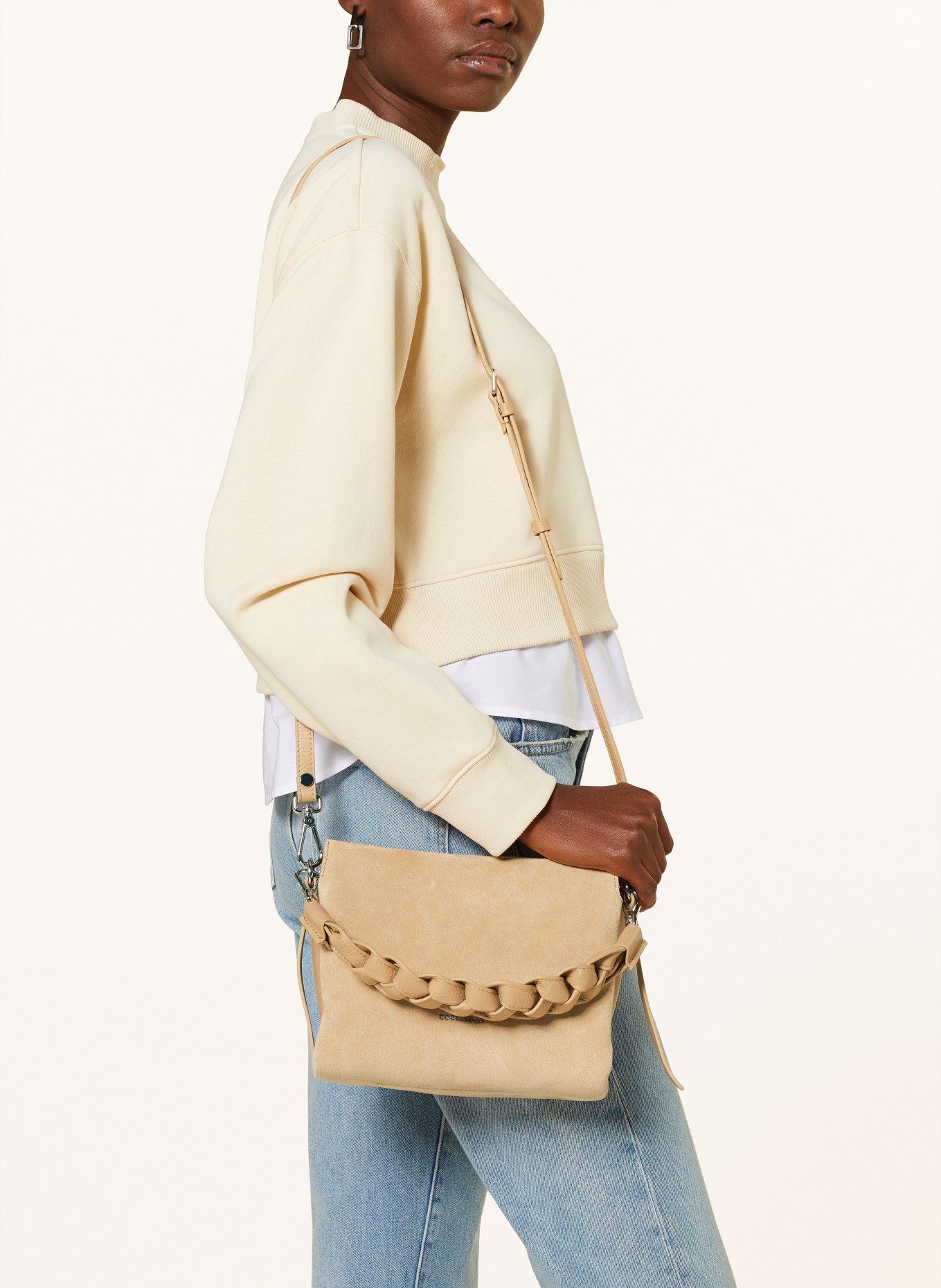 COCCINELLE Shoulder bag, Color: CAMEL (Image 4)