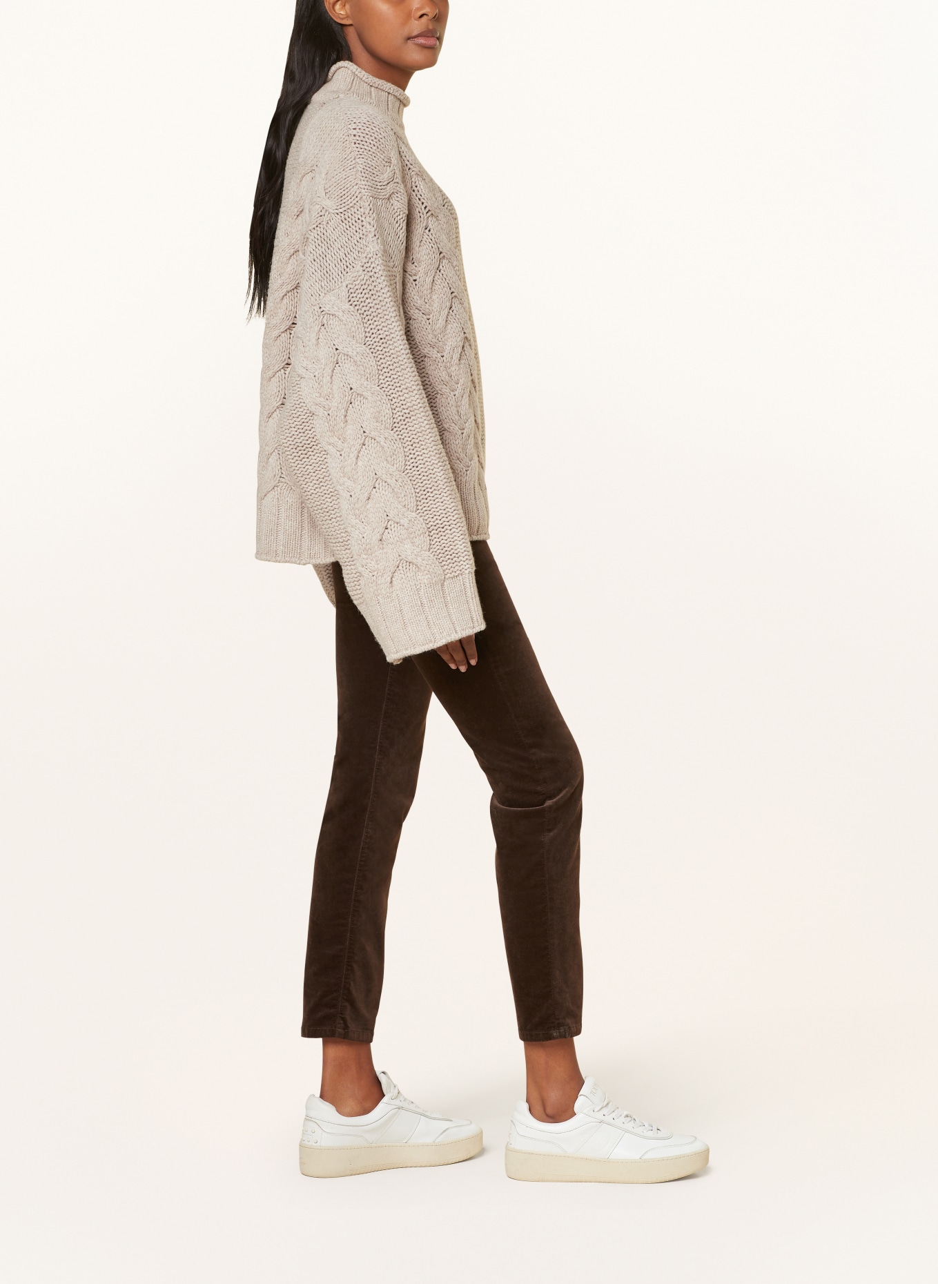 MARC CAIN Samthose SIENA: DUNKELBRAUN