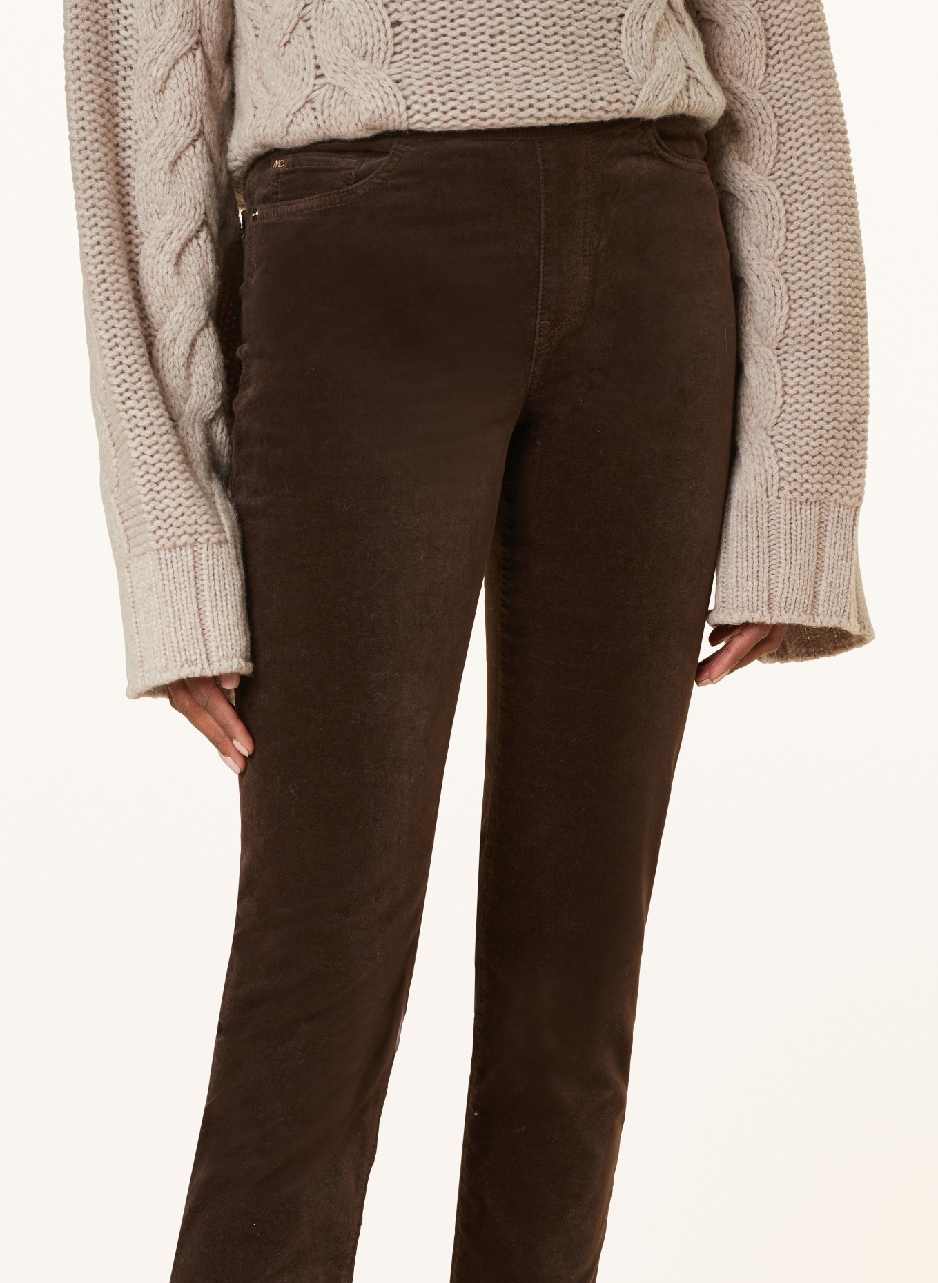 MARC CAIN Samthose SIENA: DUNKELBRAUN