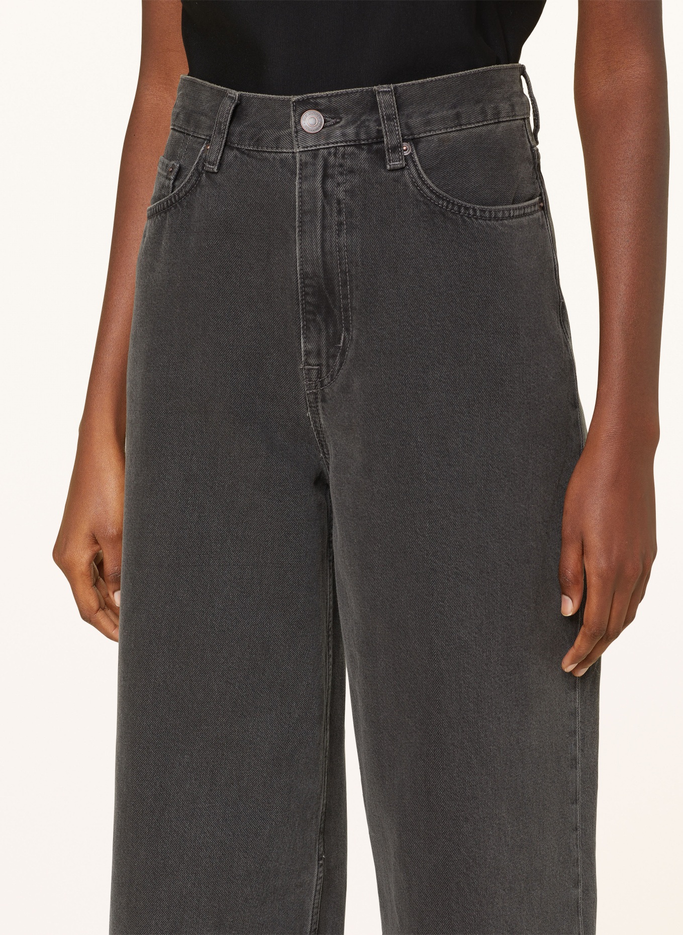 COS Straight Jeans, Farbe: 006 BLACK (Bild 5)
