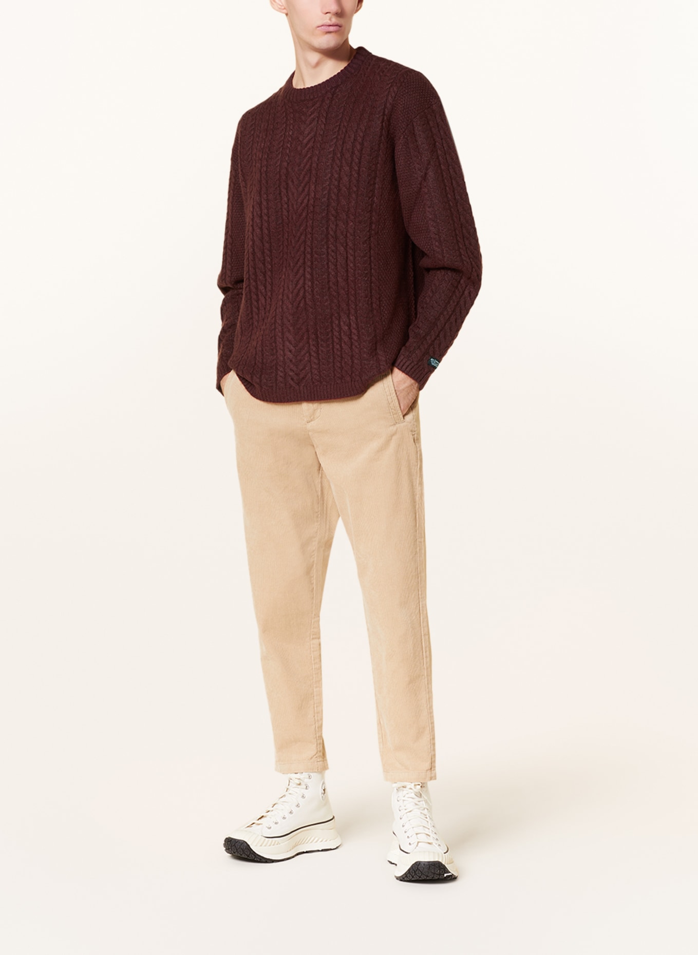 Levi's® Sweater, Color: DARK RED (Image 2)