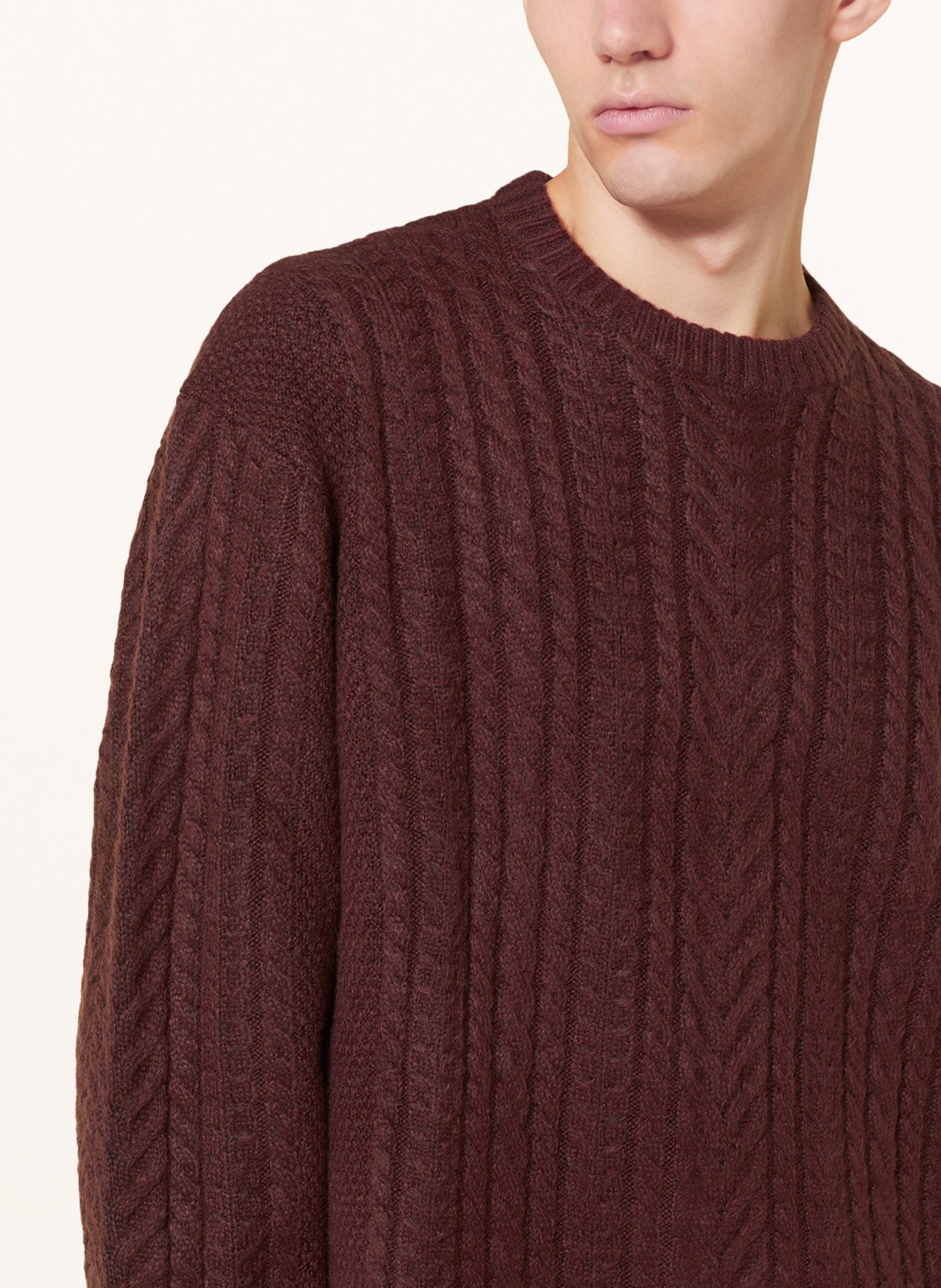 Levi's® Sweater, Color: DARK RED (Image 4)