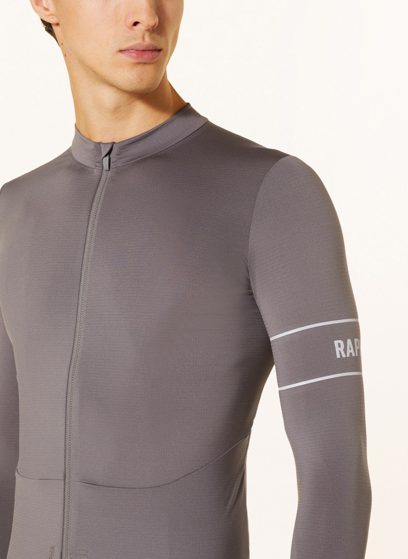 Rapha Thermal cycling jersey PRO TEAM, Color: TAUPE (Image 4)