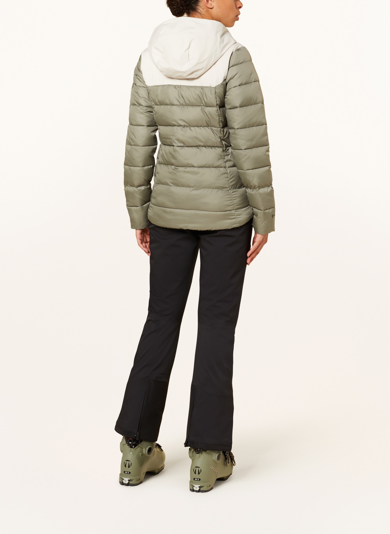 SCOTT Quilted jacket INSULOFT WARM, Color: CREAM/ GRAY (Image 3)