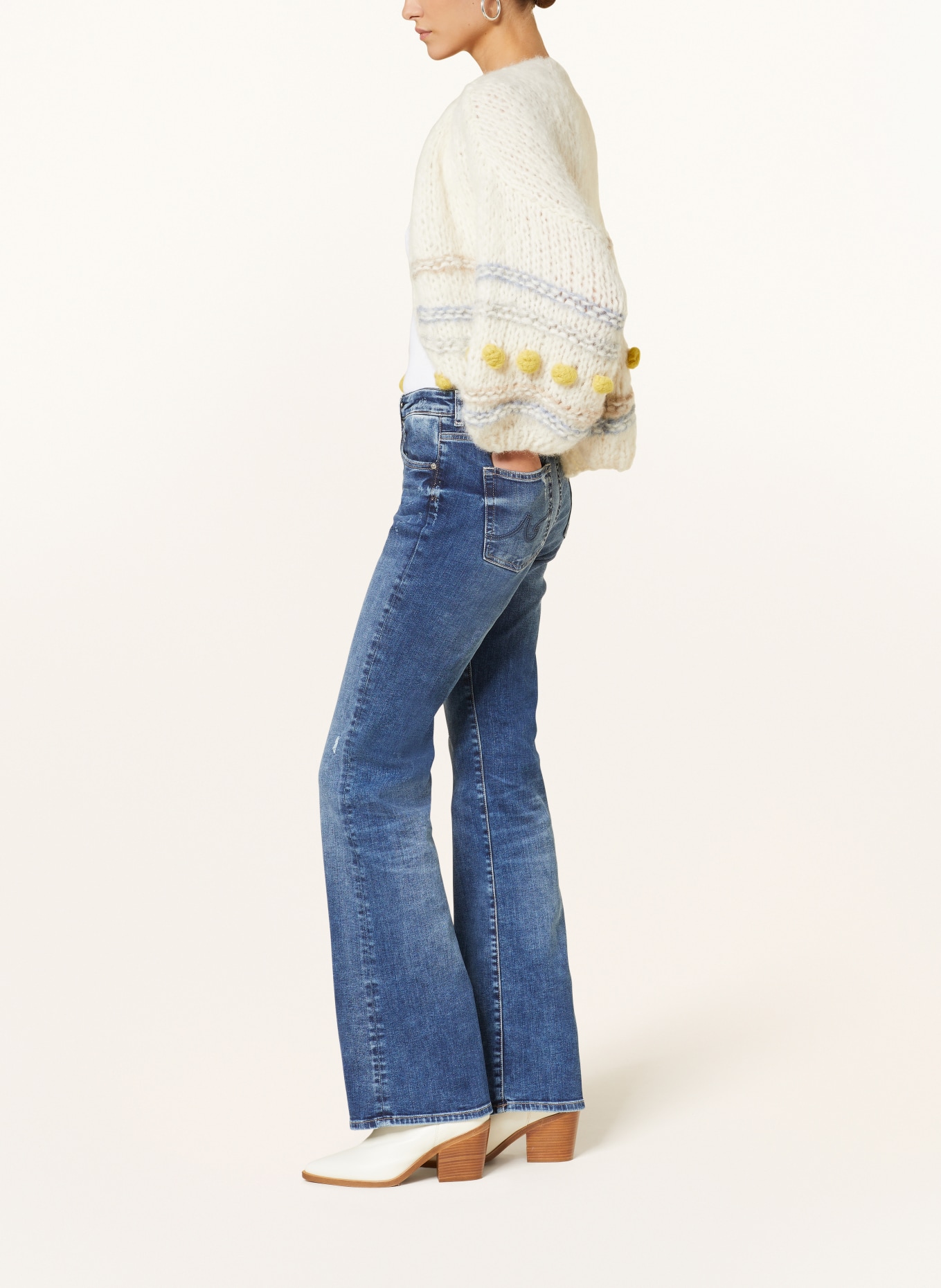 AG Jeans Bootcut jeans SOPHIE, Color: 18BV MID BLUE WASHED (Image 4)