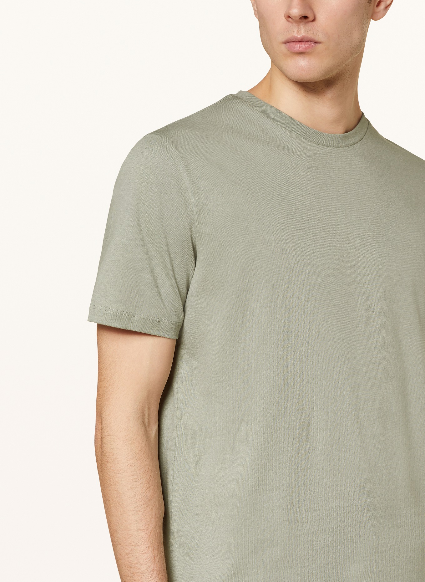 REISS T-shirt BLESS, Color: LIGHT GREEN (Image 4)