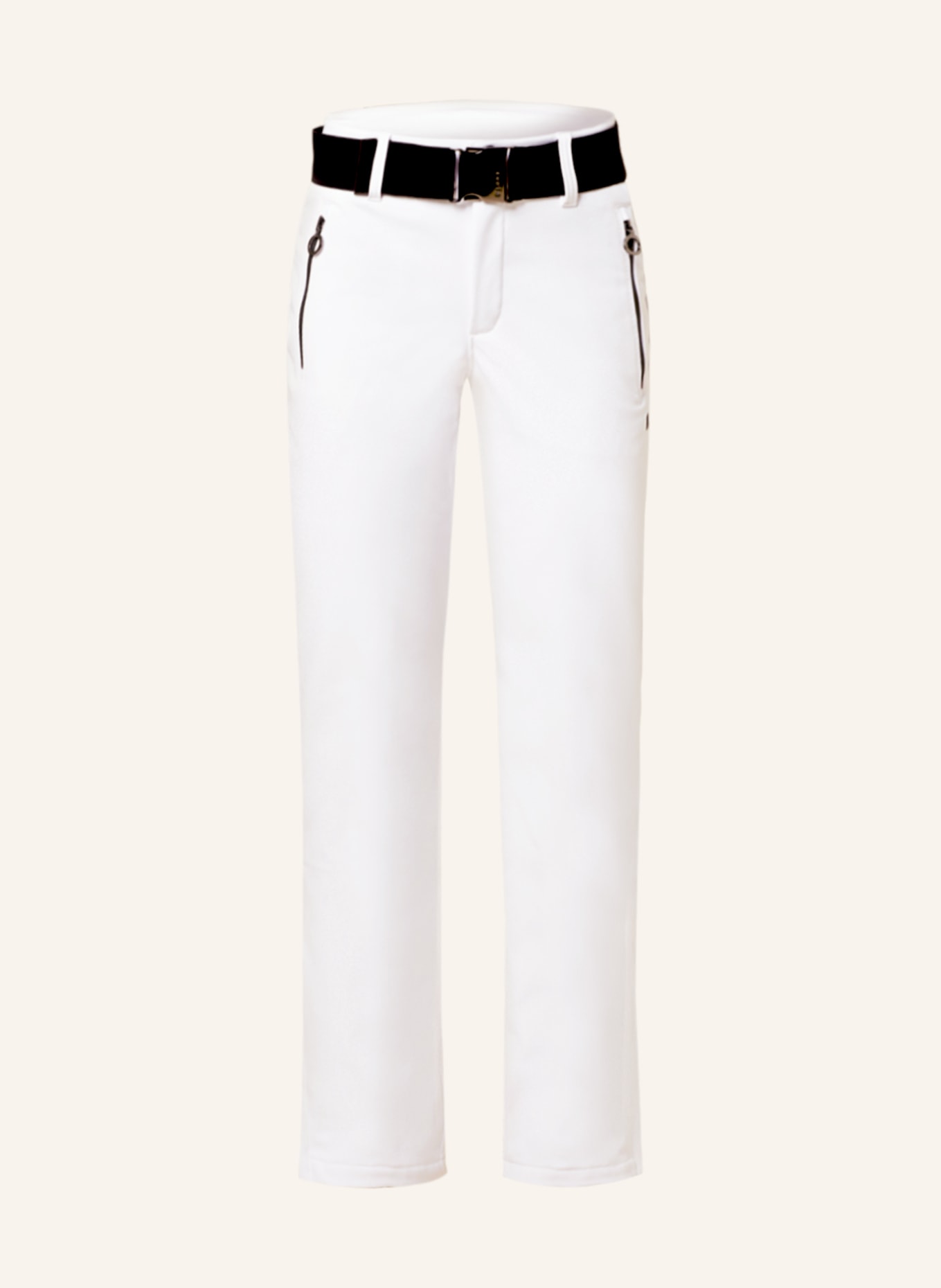 LUHTA Softshell ski pants JOENTAUS, Color: WHITE (Image 1)