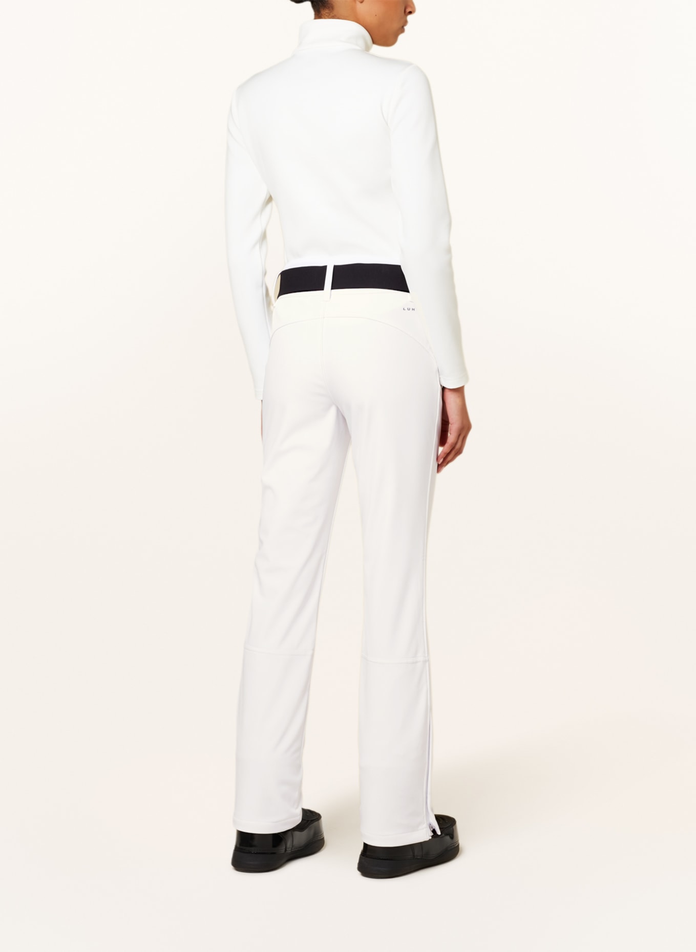 LUHTA Softshell ski pants JOENTAUS, Color: WHITE (Image 3)