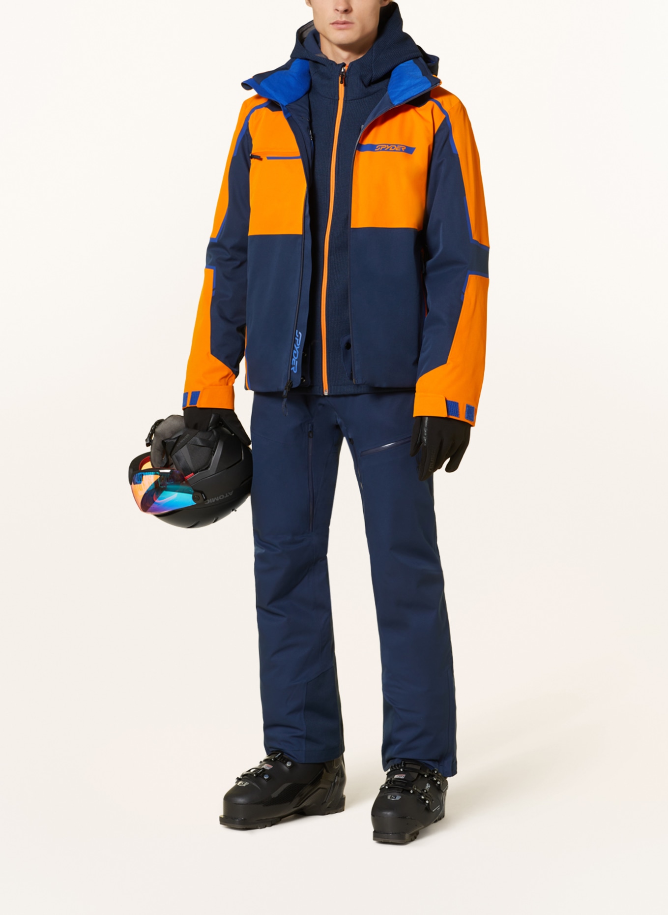 SPYDER Spodnie narciarskie DARE, Kolor: GRANATOWY (Obrazek 2)