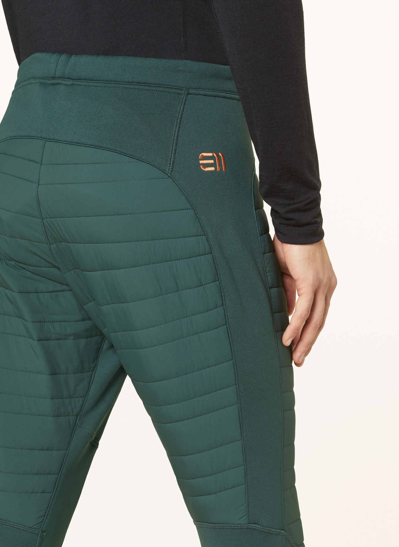 state of elevenate Lange Unterhose FUSION STRETCH: DUNKELGRÜN