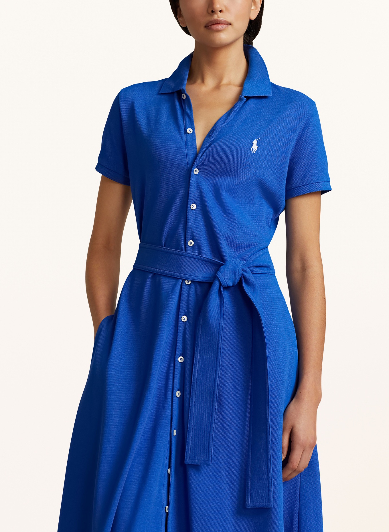 POLO RALPH LAUREN Shirt dress, Color: BLUE (Image 4)