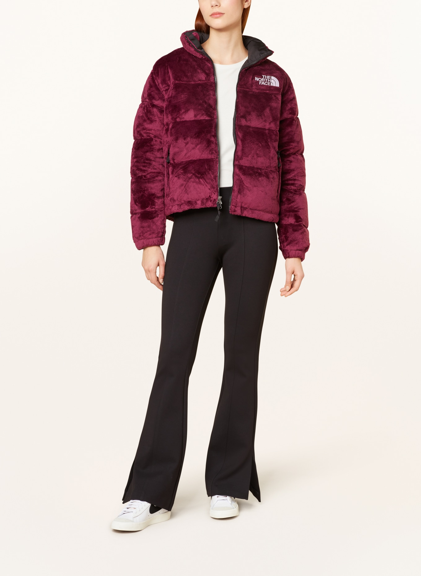 THE NORTH FACE Down jacket VERSA made of faux fur, Color: FUCHSIA (Image 2)