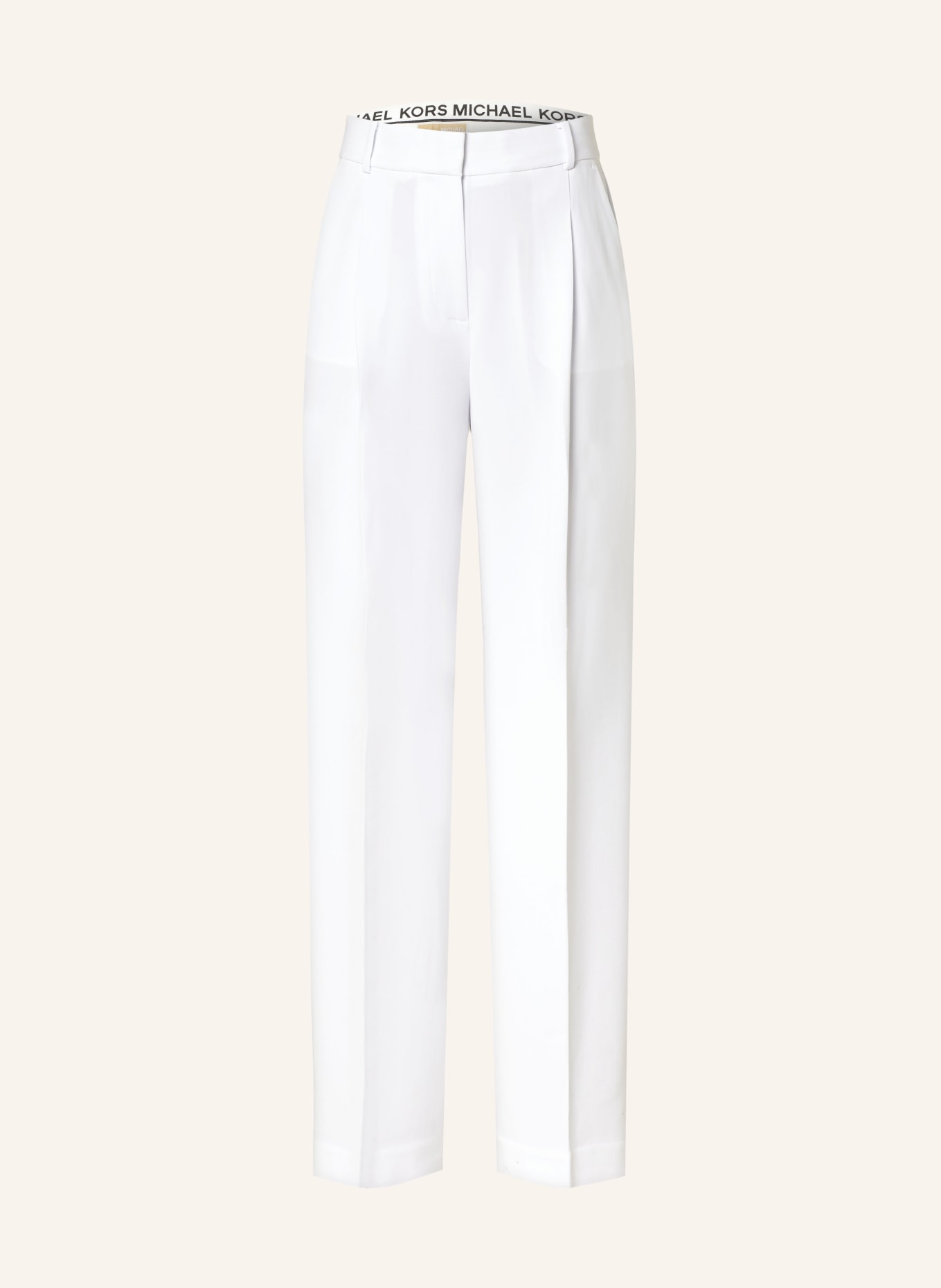 MICHAEL KORS Wide leg trousers, Color: WHITE (Image 1)