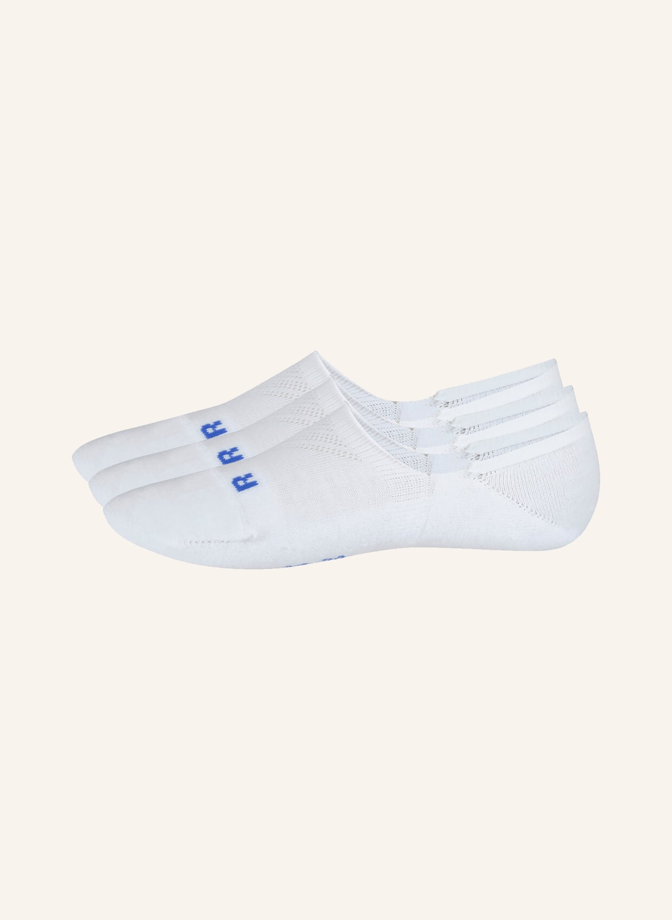 FALKE Sneaker ponožky COOL KICK, 3 páry v balení, Barva: 2000 WHITE (Obrázek 1)