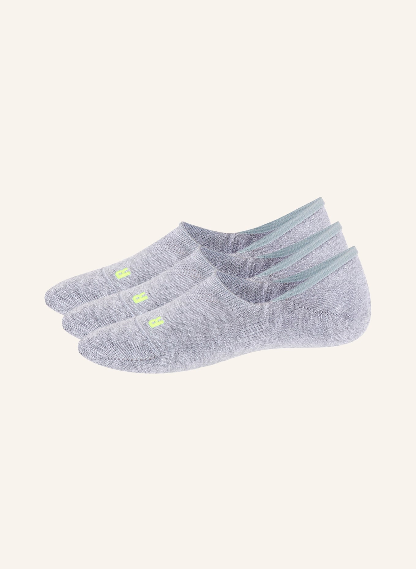 FALKE 3er-Pack Sneakersocken COOL KICK: 3400 LIGHT GREY