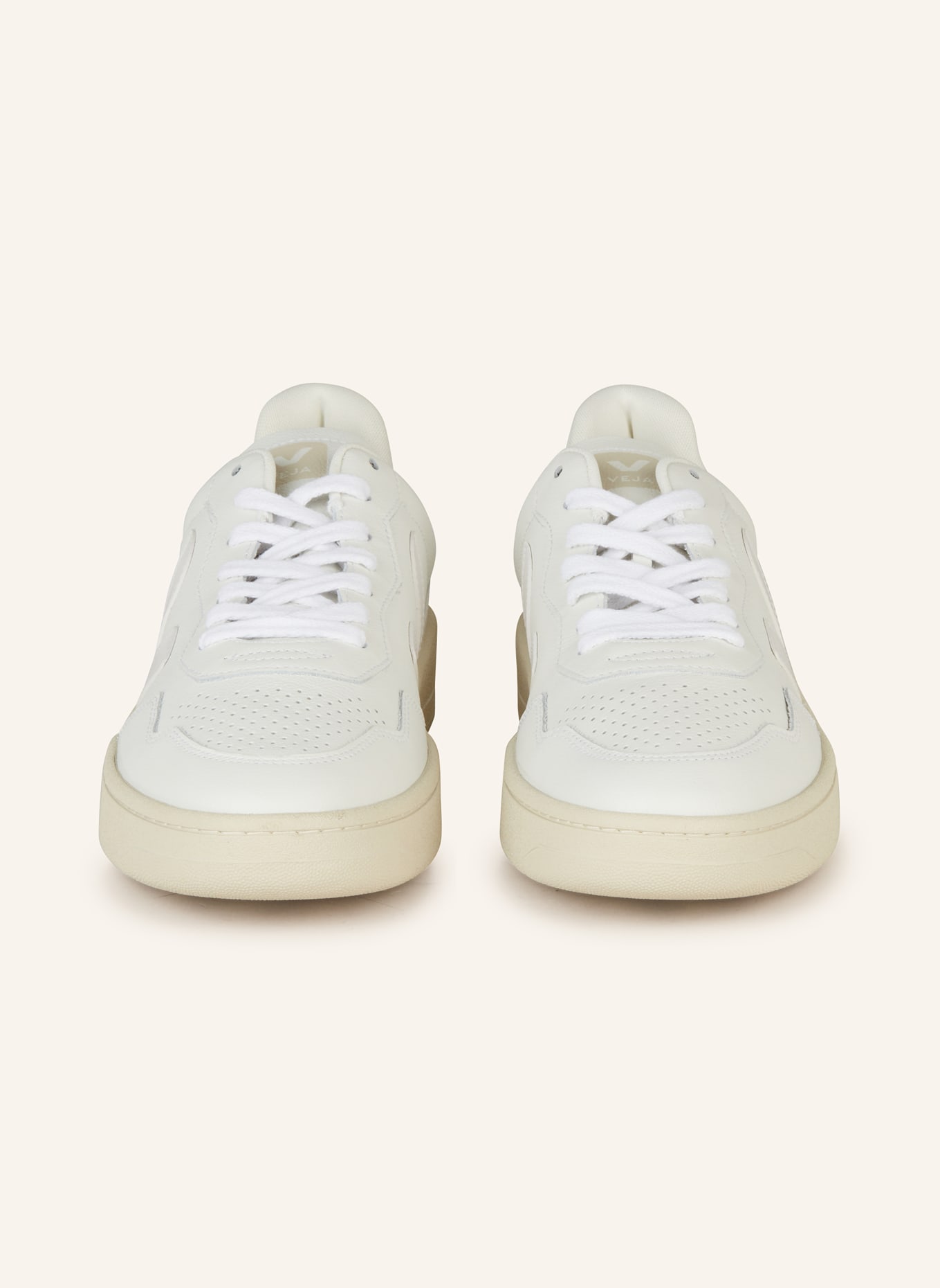 VEJA Sneakers V-90, Color: WHITE/ BEIGE (Image 3)
