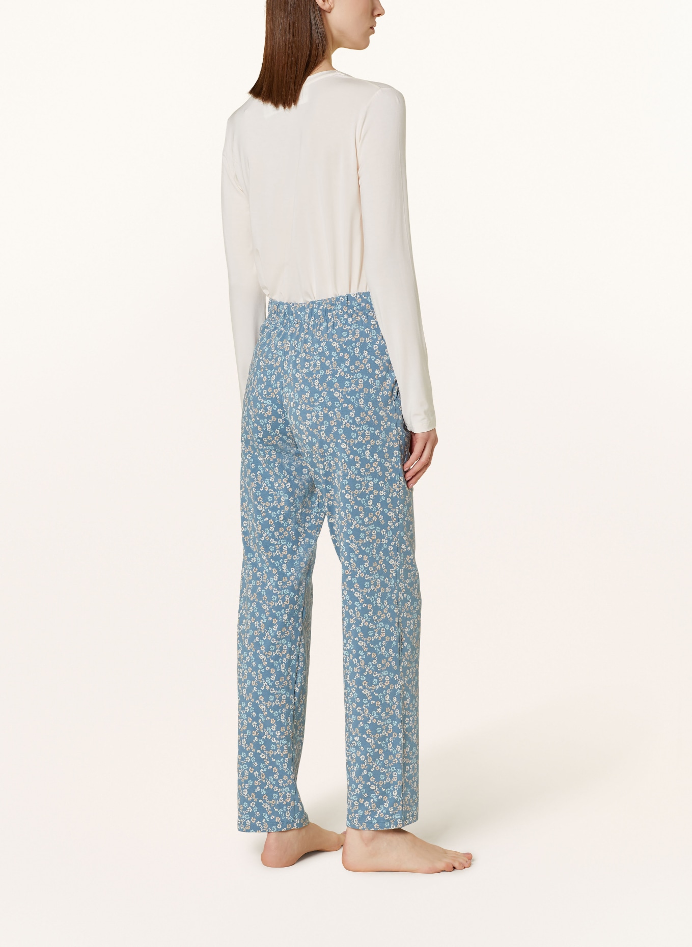 SCHIESSER Pajama shirt MIX+RELAX, Color: CREAM (Image 3)