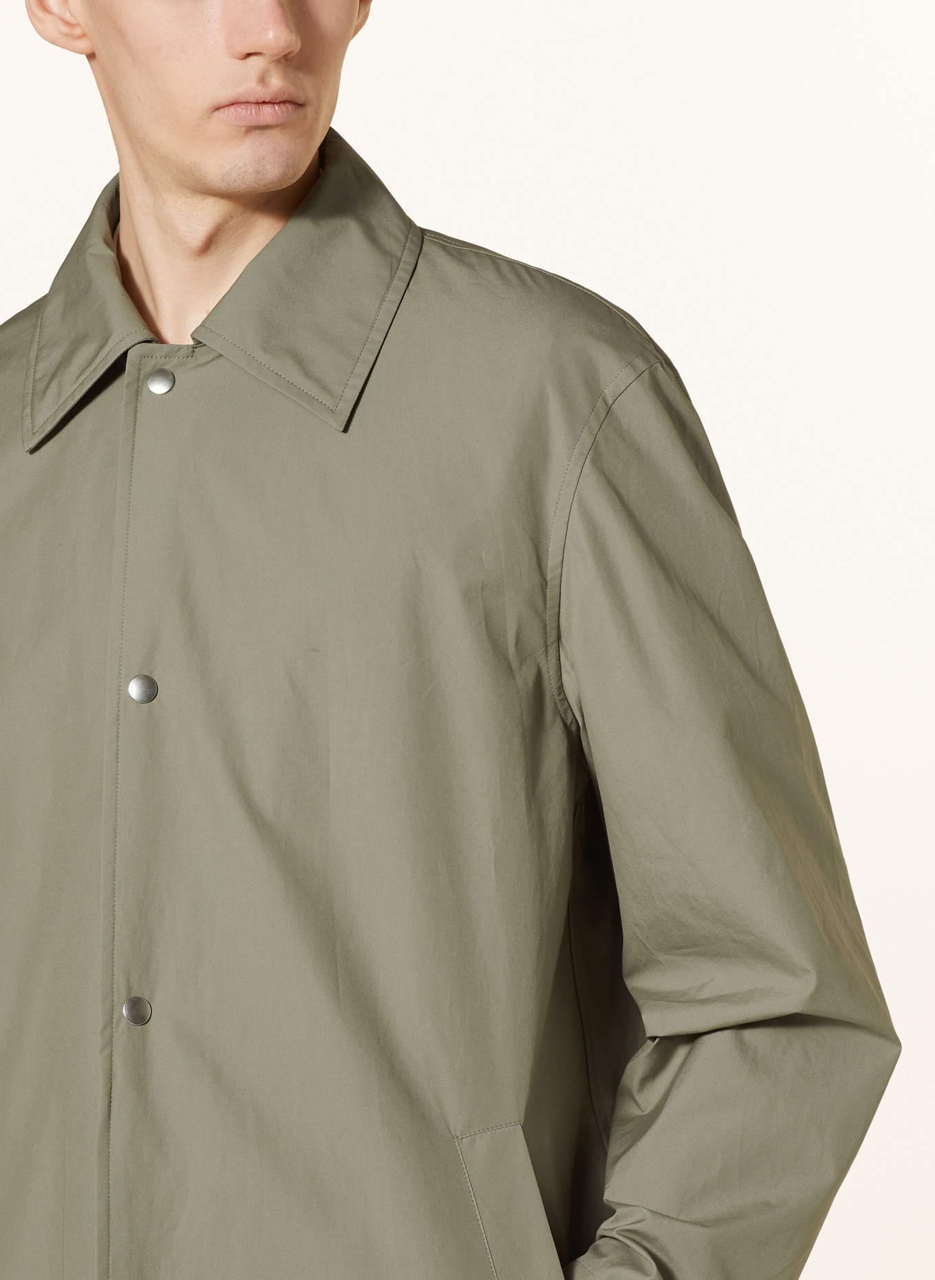 JIL SANDER Coat, Color: GREEN (Image 4)