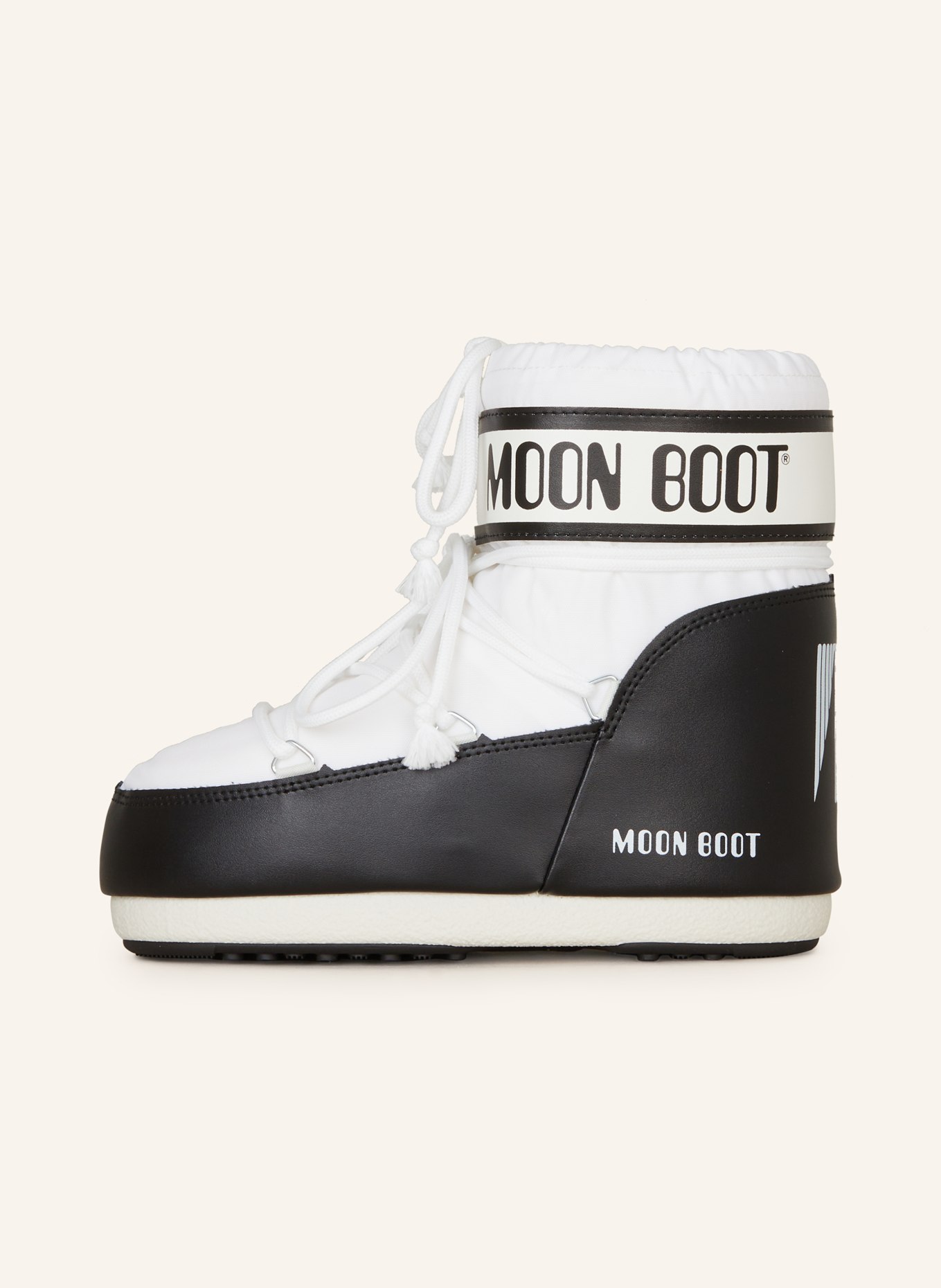 MOON BOOT Moon boots ICON LOW, Color: BLACK/ WHITE (Image 4)
