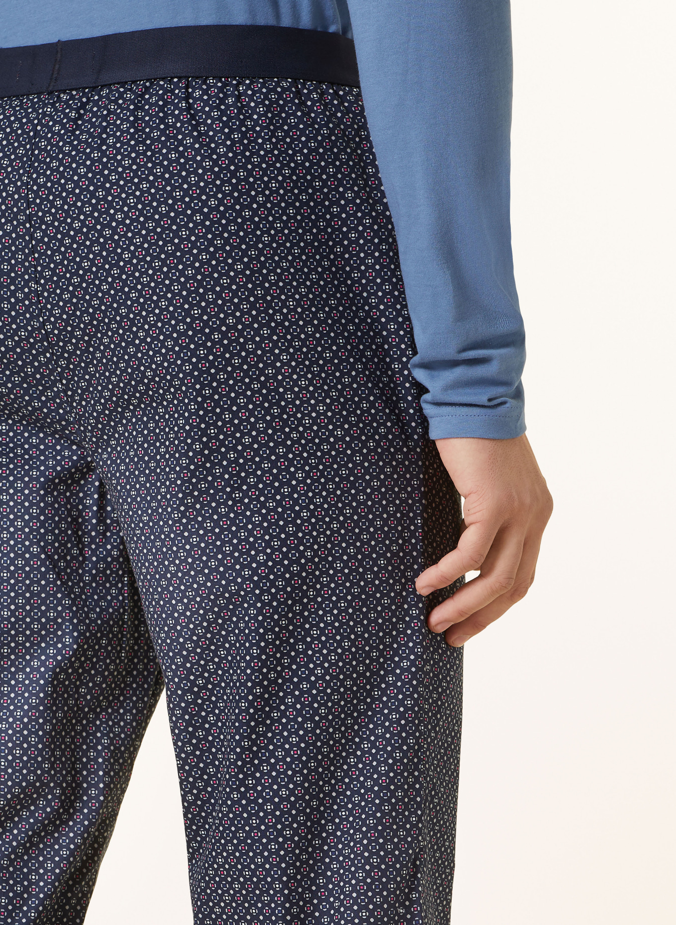 TOMMY HILFIGER Pajama pants, Color: DARK BLUE/ WHITE/ RED (Image 6)