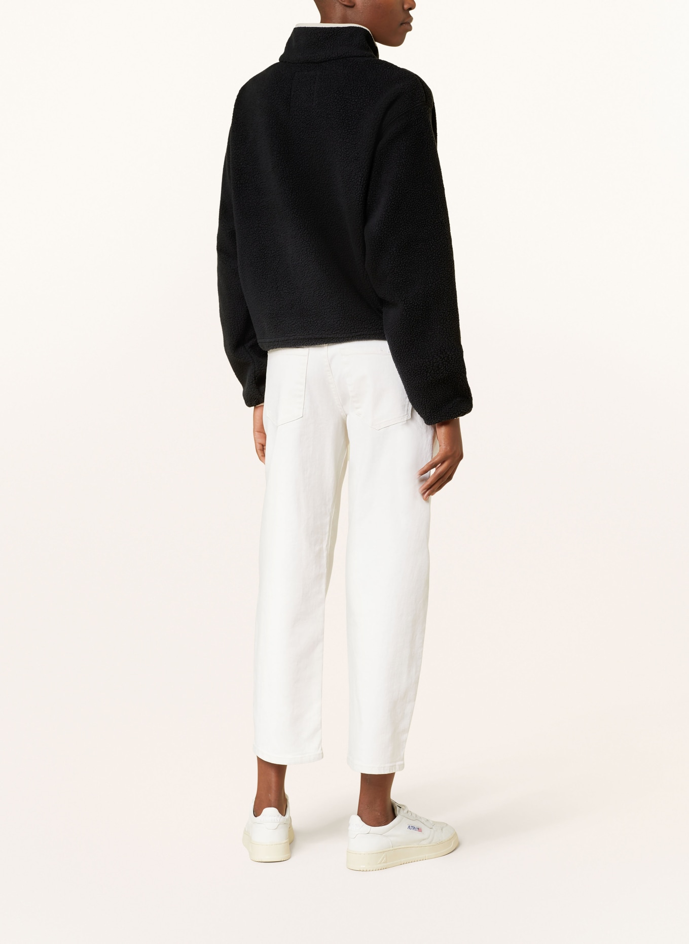 Columbia Fleece half-zip sweater HELVETIA™, Color: BLACK (Image 3)