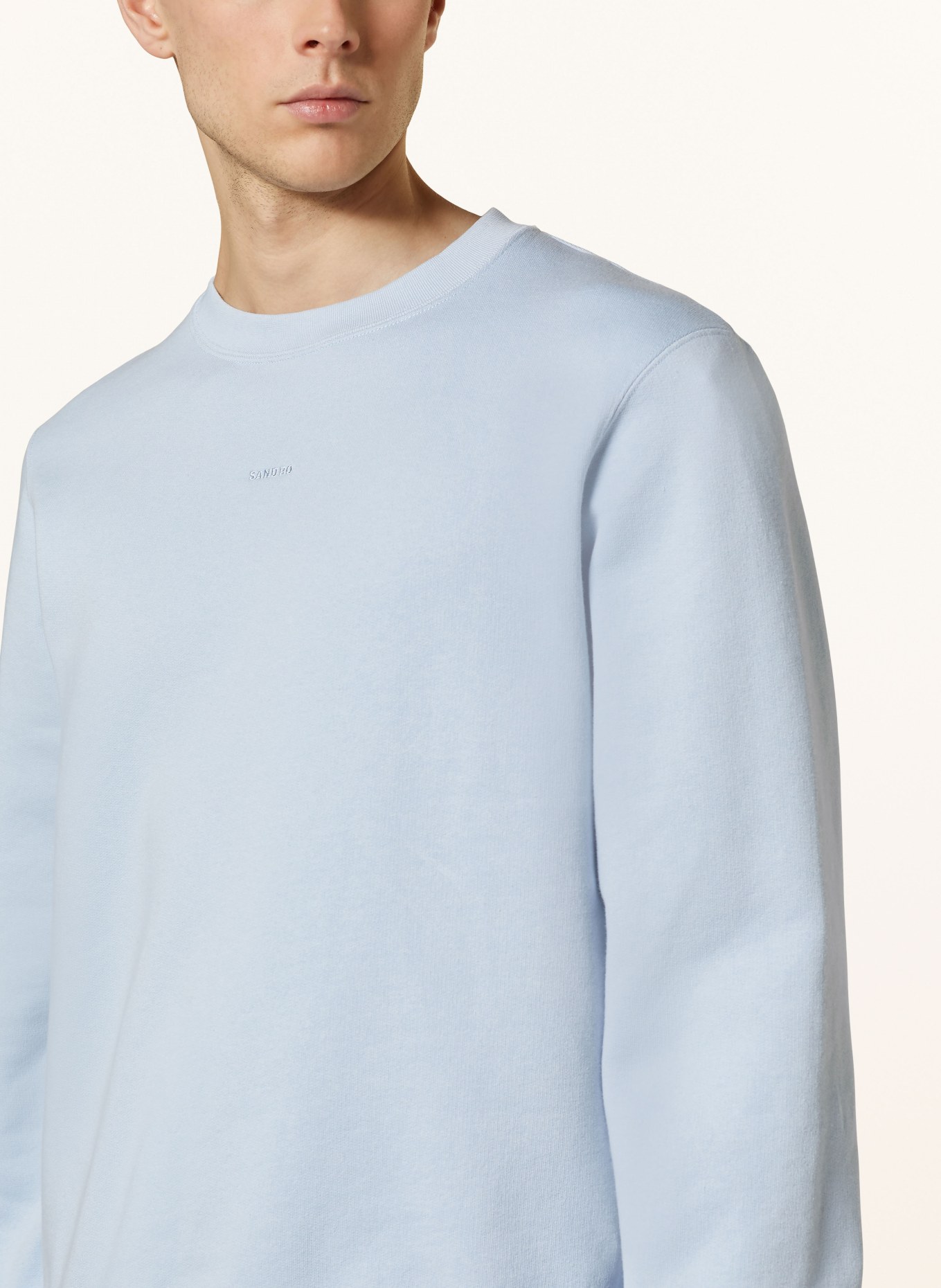 SANDRO Sweatshirt, Farbe: HELLBLAU (Bild 4)
