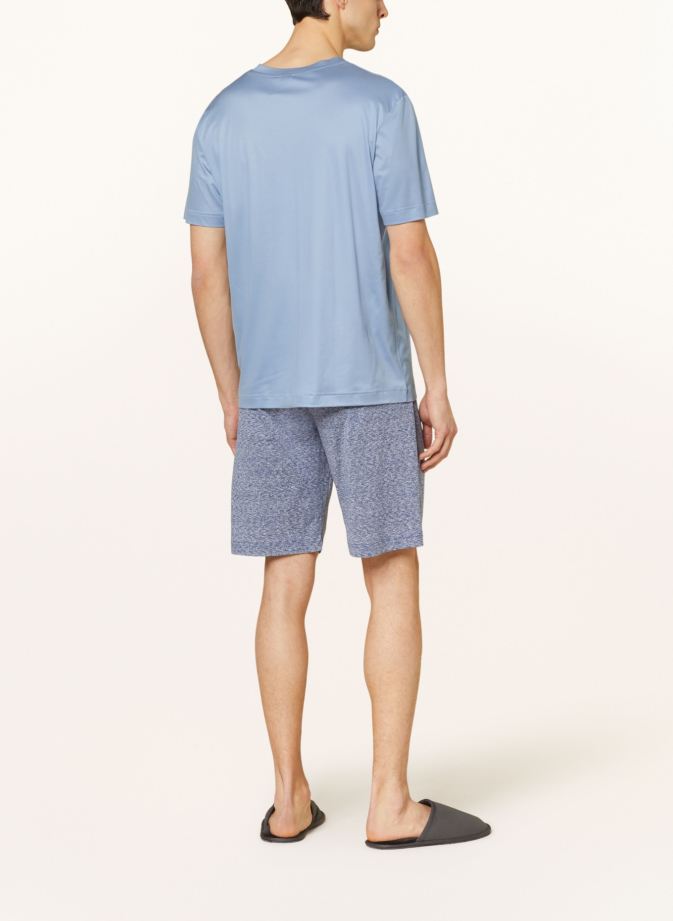 zimmerli Koszulka od piżamy SUSTAINABLE LUXURY, Kolor: SZARONIEBIESKI (Obrazek 3)