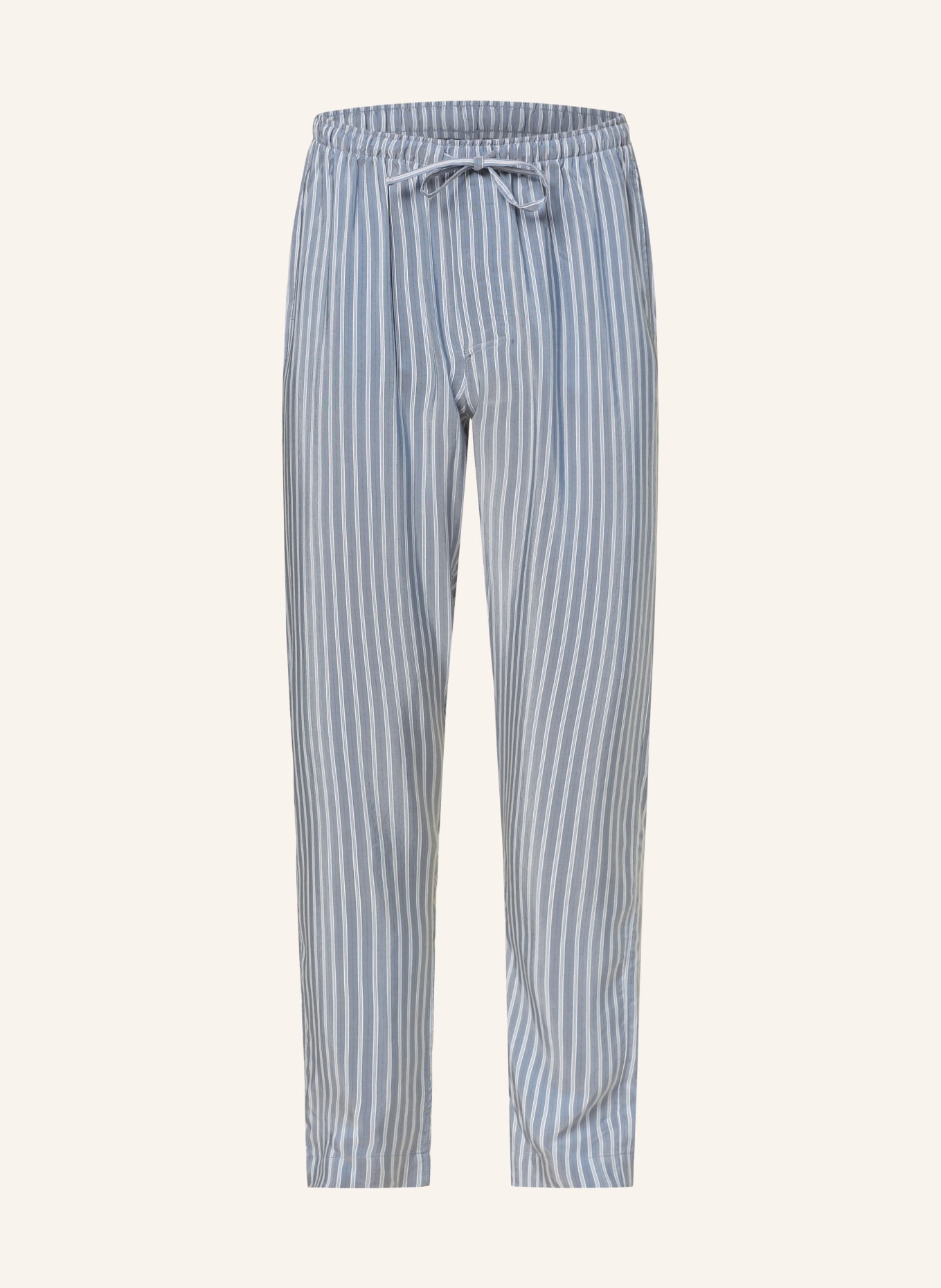 zimmerli Pajama pants PINSTRIPES, Color: GRAY/ WHITE (Image 1)