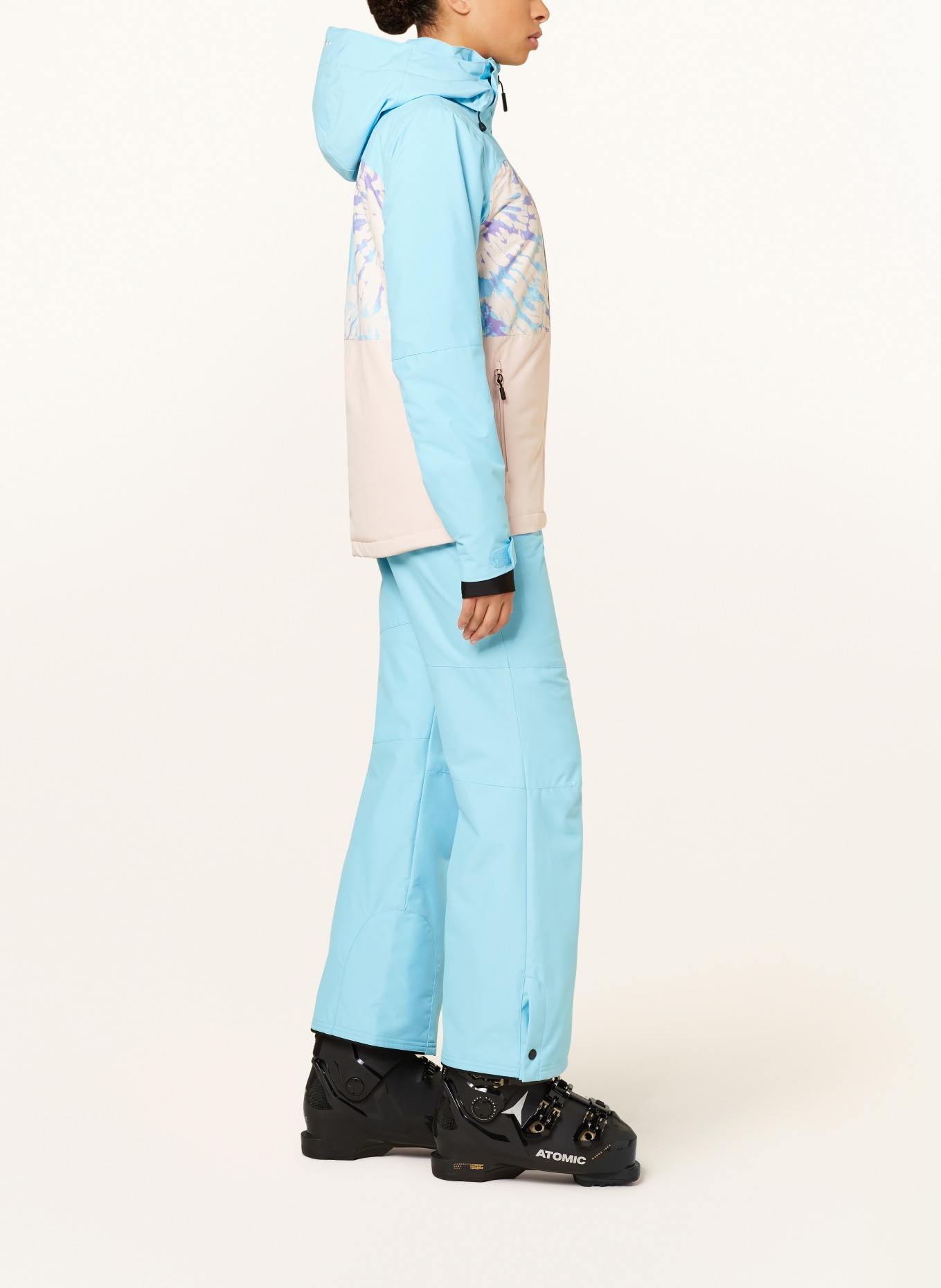 O'NEILL Ski jacket LITE, Color: LIGHT BLUE/ WHITE (Image 4)
