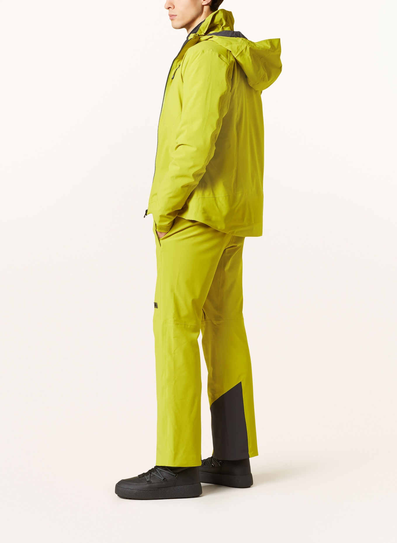 HELLY HANSEN Ski pants RAPID, Color: NEON GREEN (Image 4)