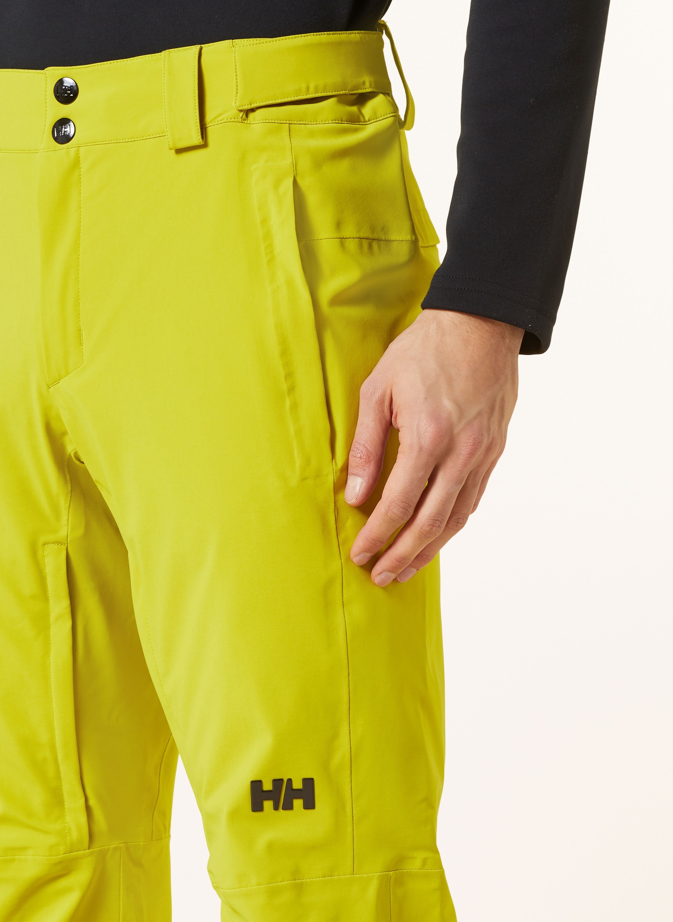 HELLY HANSEN Ski pants RAPID, Color: NEON GREEN (Image 5)