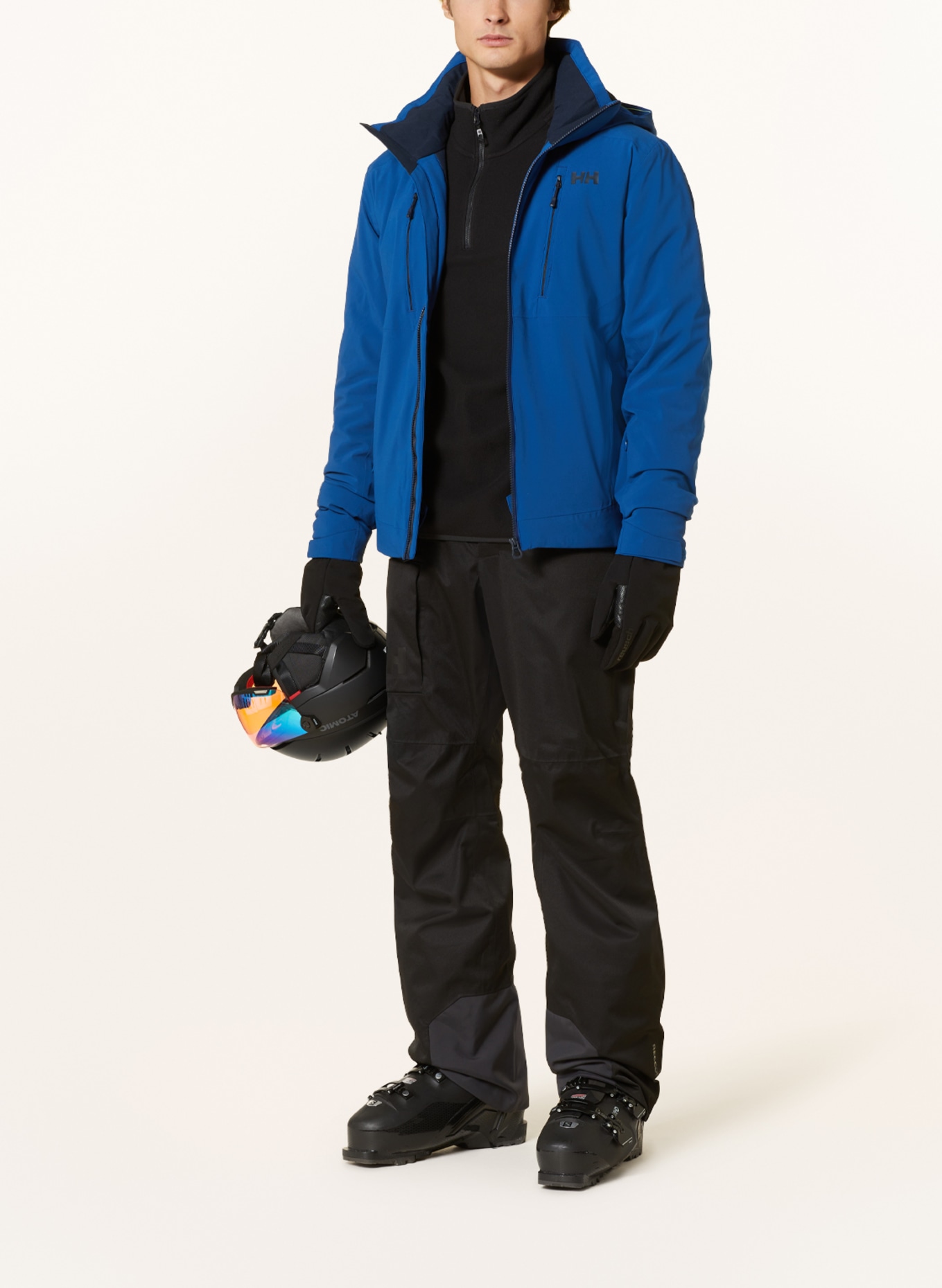 HELLY HANSEN Ski jacket ALPHA 4.0, Color: BLUE (Image 2)