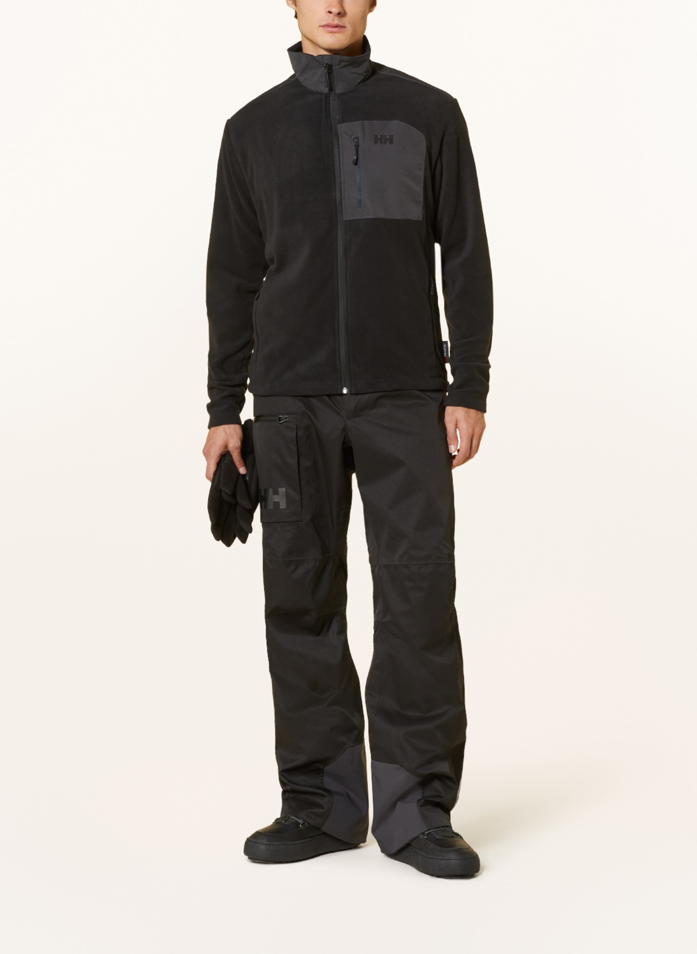 HELLY HANSEN Mid-layer jacket DAYBREAKER, Color: BLACK (Image 2)