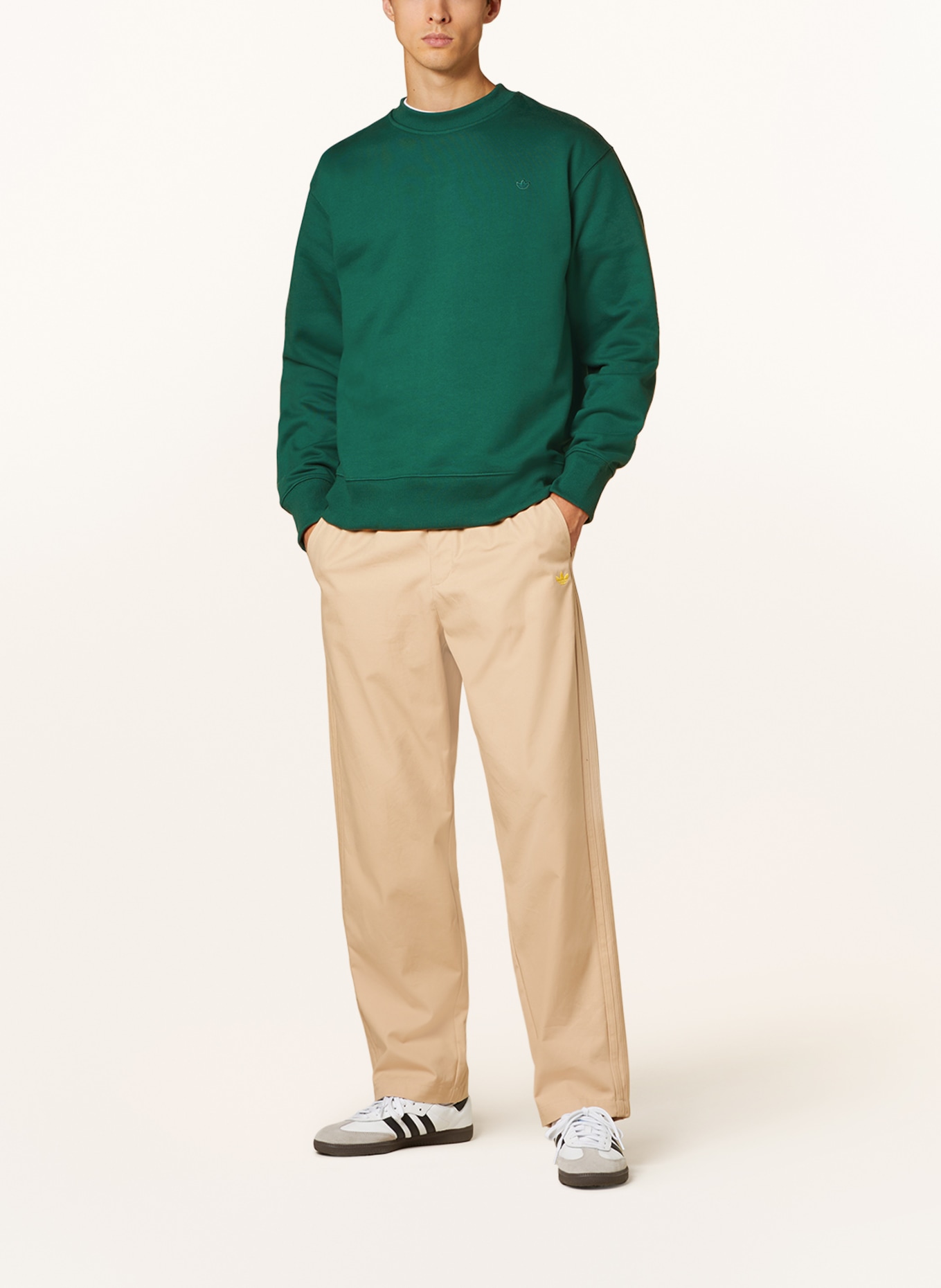 adidas Originals Sweatshirt CREW, Farbe: GRÜN (Bild 2)