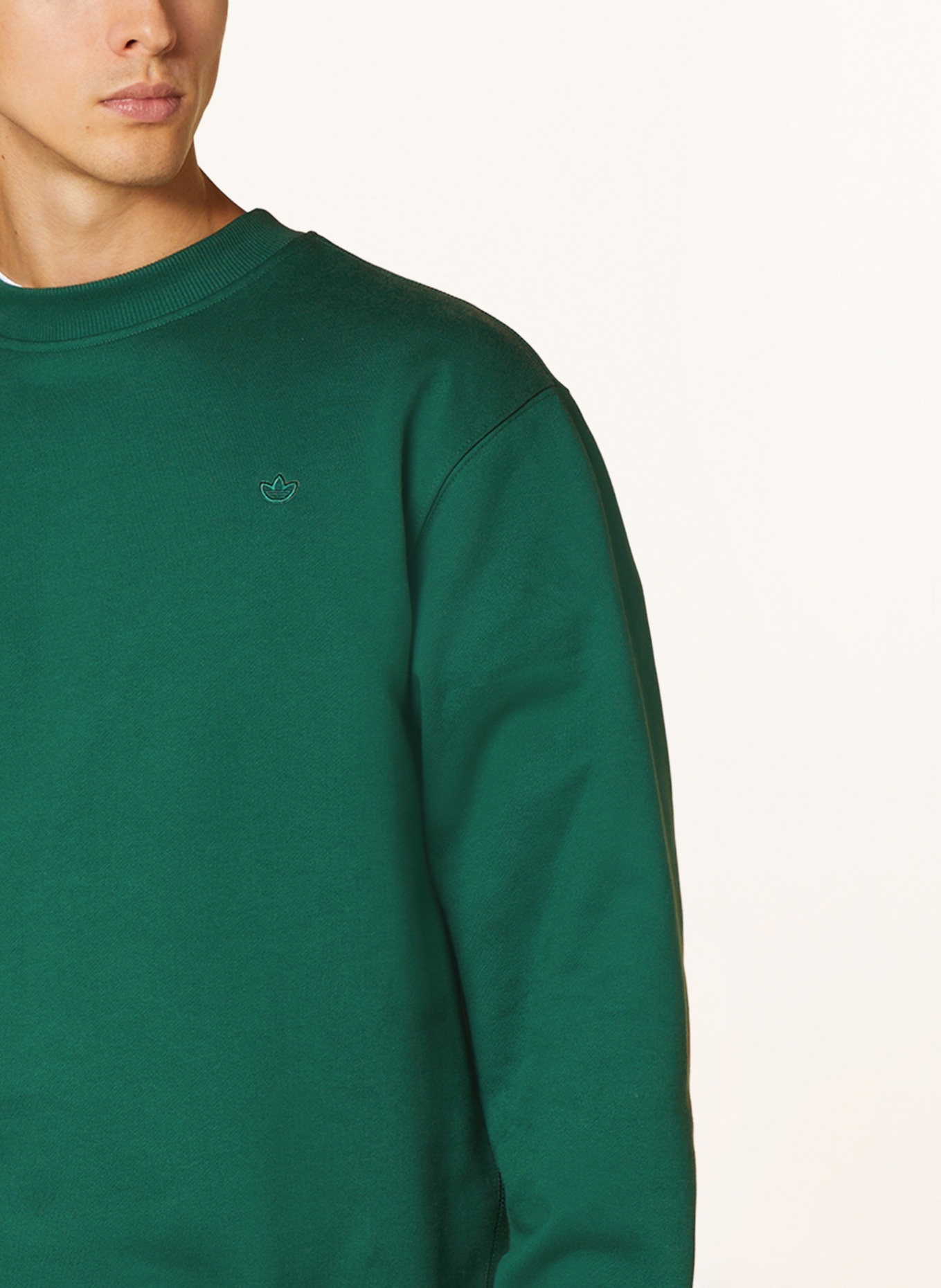 adidas Originals Sweatshirt CREW, Farbe: GRÜN (Bild 4)