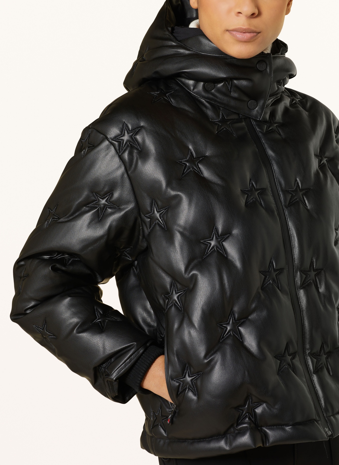 PERFECT MOMENT Down ski jacket SUPERNOVA, Color: BLACK (Image 5)