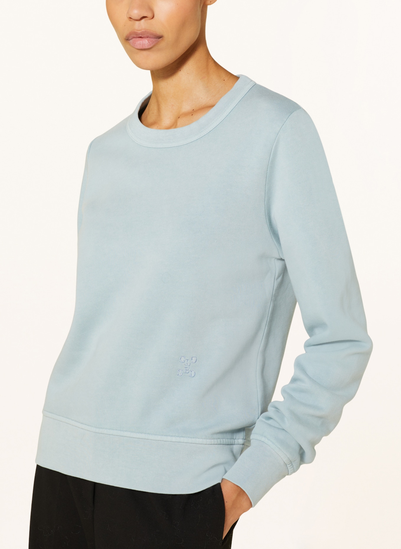 CLOSED Sweatshirt, Farbe: HELLBLAU (Bild 4)