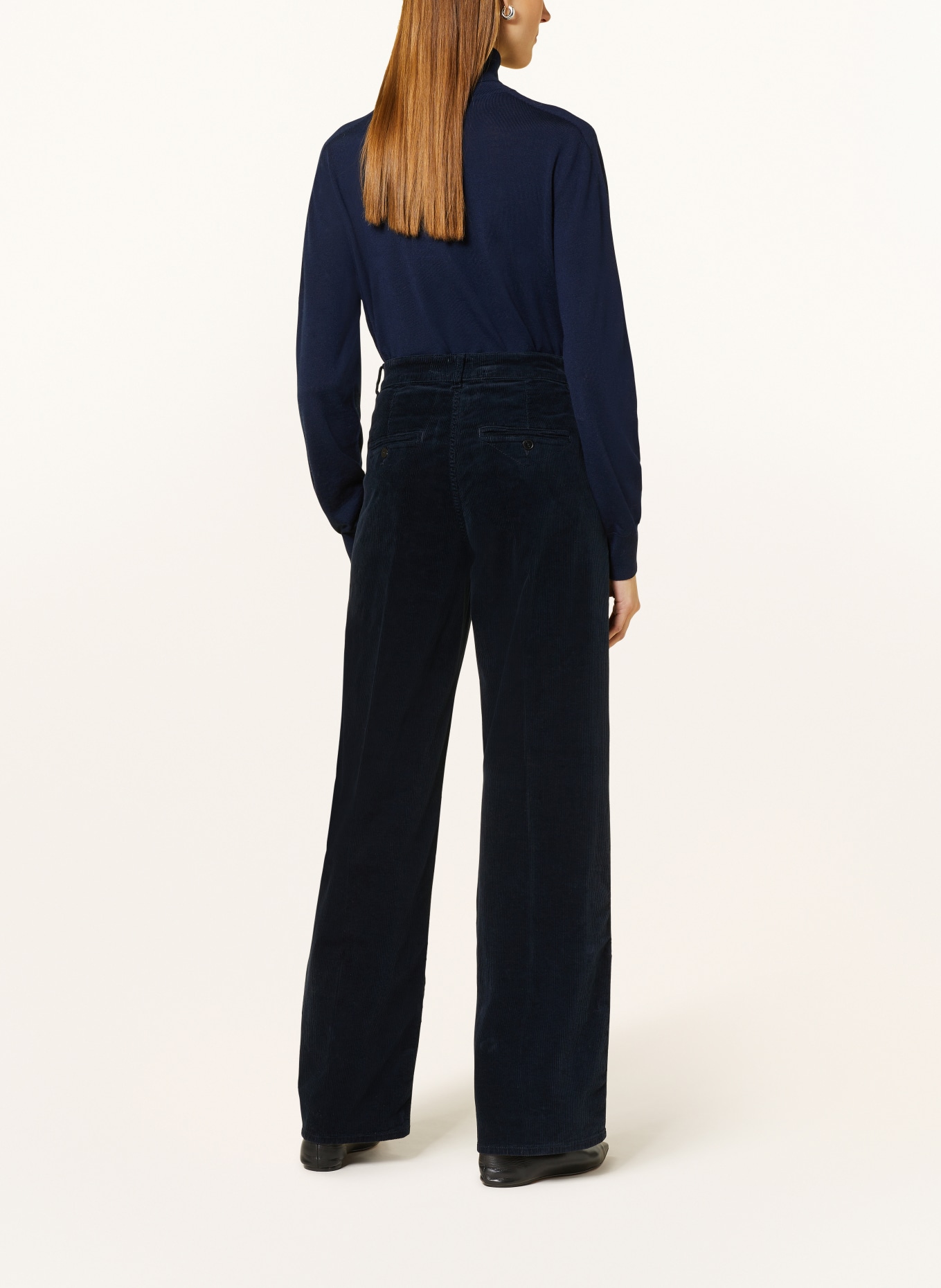 CLOSED Corduroy trousers JURDY, Color: DARK BLUE (Image 3)