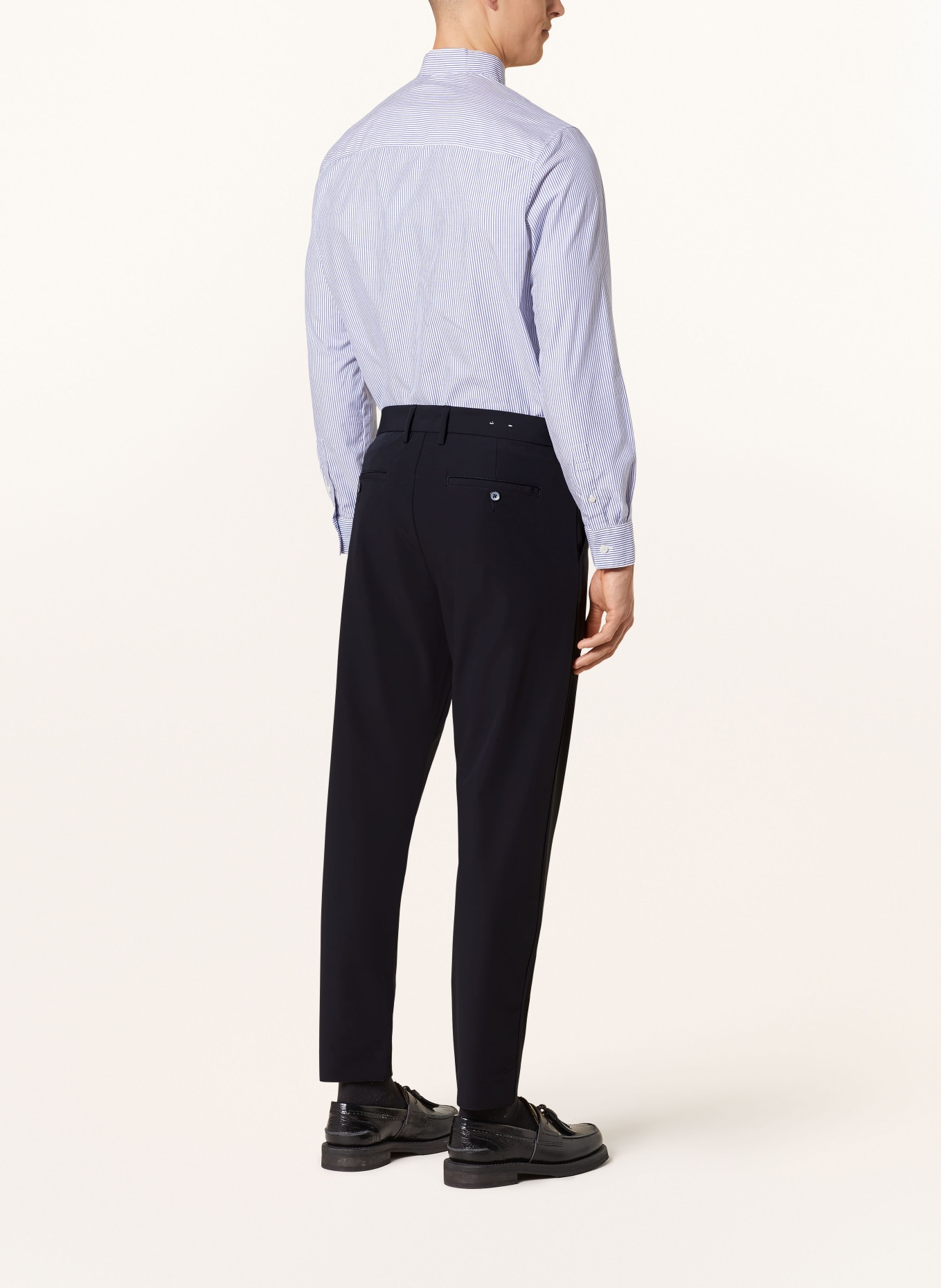 PAUL Chinos cropped tapered fit, Color: DARK BLUE (Image 3)