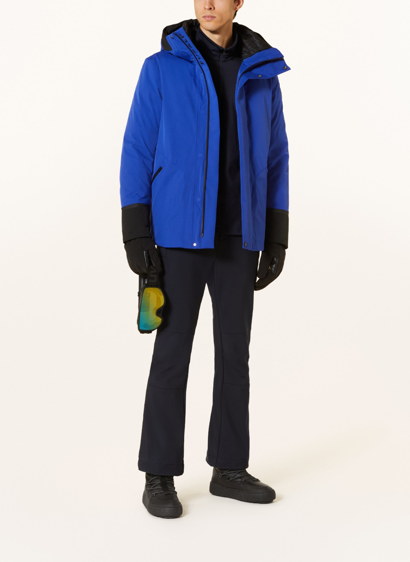 fusalp Down ski jacket LYOR, Color: BLUE (Image 2)