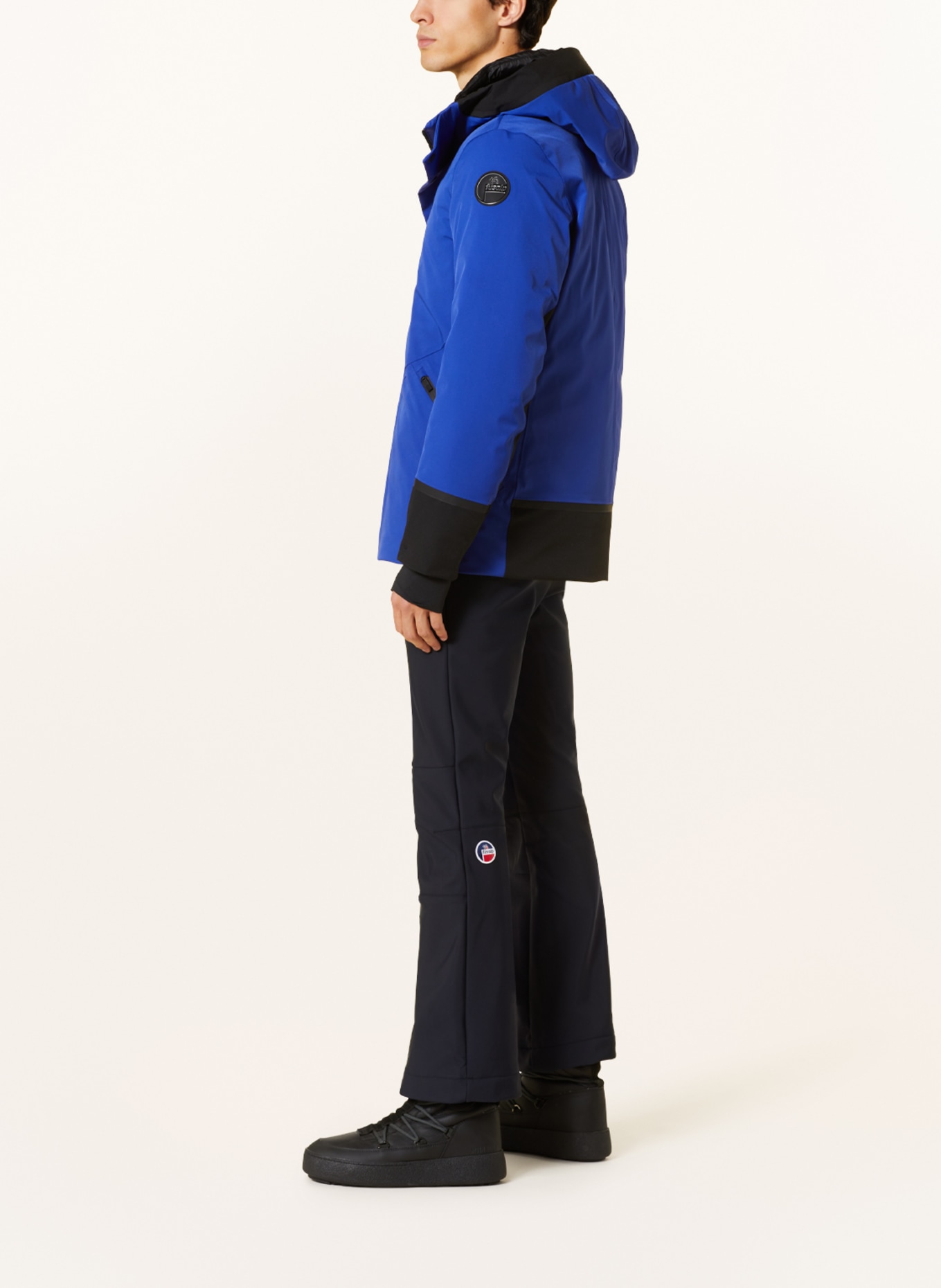 fusalp Down ski jacket LYOR, Color: BLUE (Image 4)