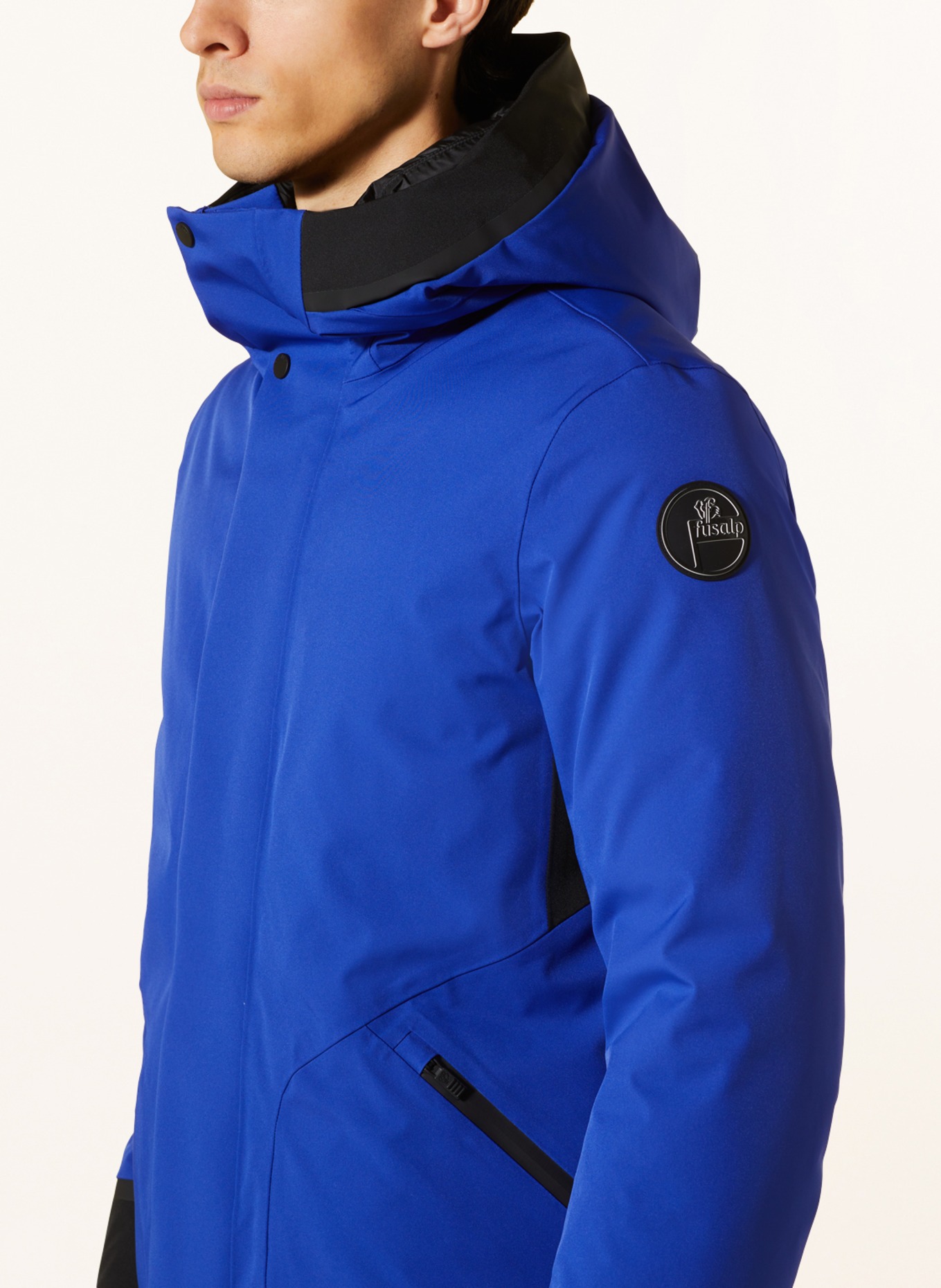 fusalp Down ski jacket LYOR, Color: BLUE (Image 5)