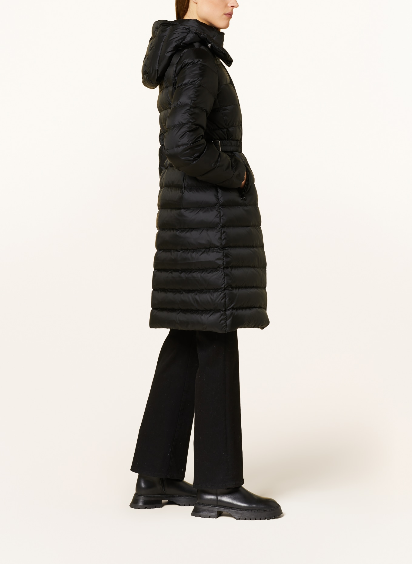 DUVETICA Down coat ELVEZIA, Color: BLACK (Image 4)