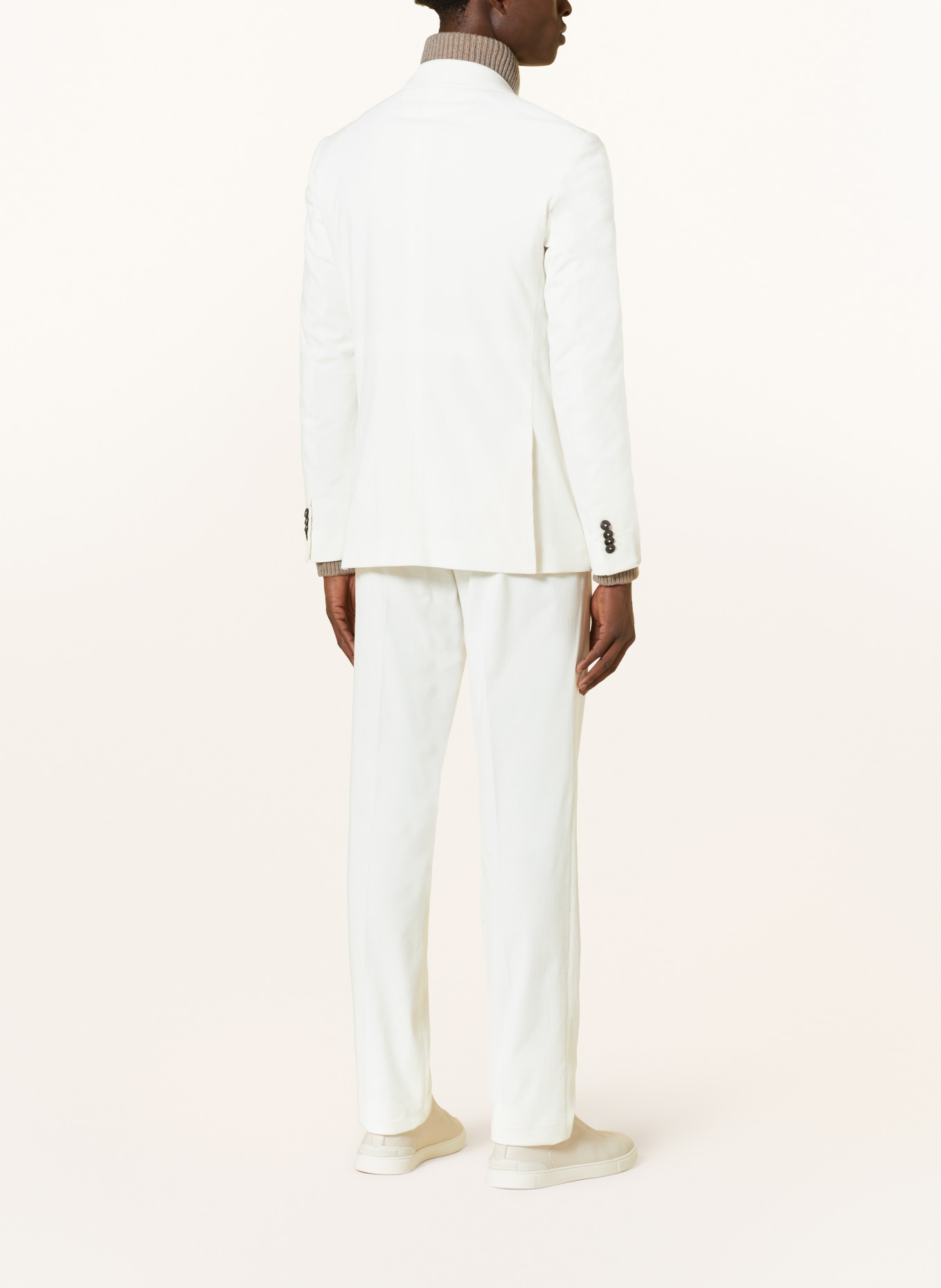 ZEGNA Corduroy jacket CASHCO regular fit, Color: WHITE (Image 3)