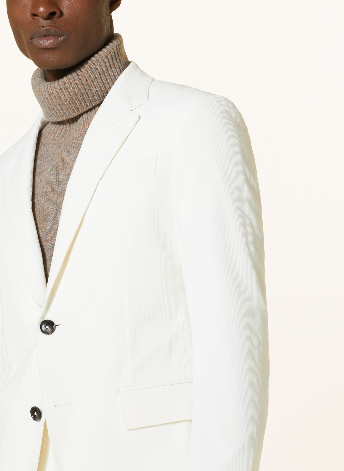 ZEGNA Corduroy jacket CASHCO regular fit, Color: WHITE (Image 5)