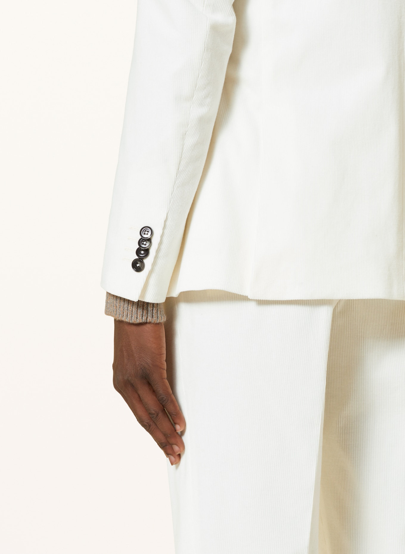 ZEGNA Corduroy jacket CASHCO regular fit, Color: WHITE (Image 6)